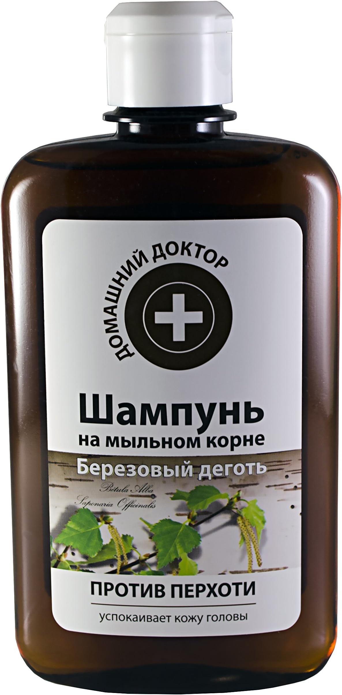Home Doctor. Shampoo Birch tar Against dandruff