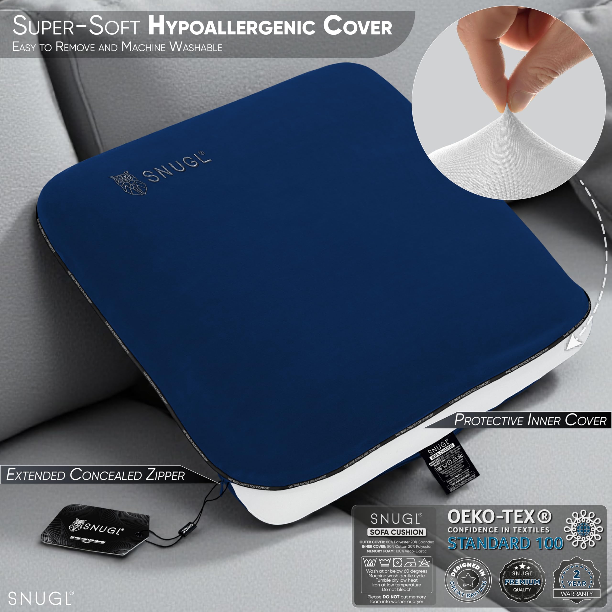 Dabas Vierkante En Halve Topper, Topper Vernieuwt Matras Met Afneembare Hoes In Memory Foam En Kopervezels 100 Made In Italy Anti Mijt En Hypoallergeen 120x190h5 Cm