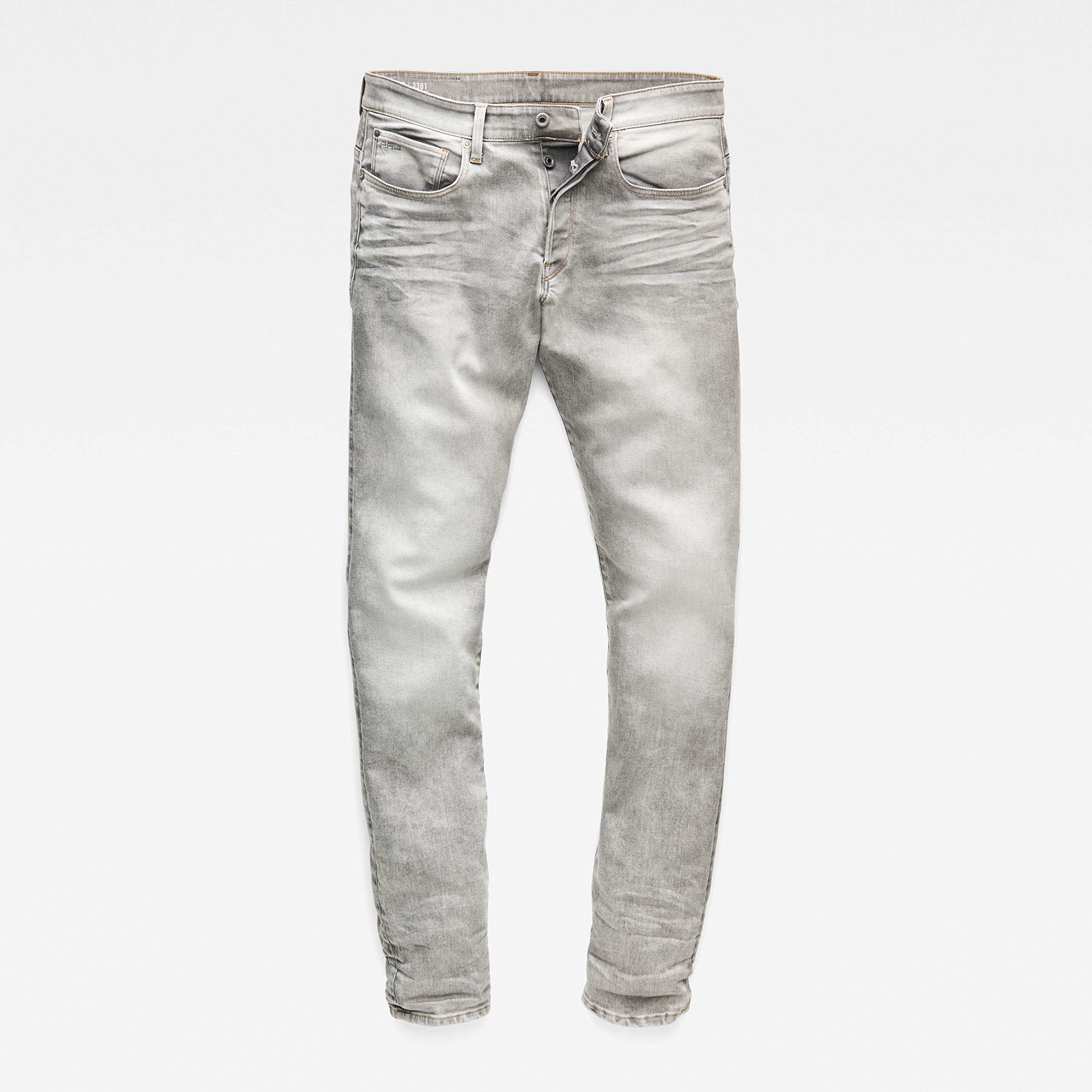 G-Star RAW Herren 3301 Regular Tapered Jeans – Bild 5