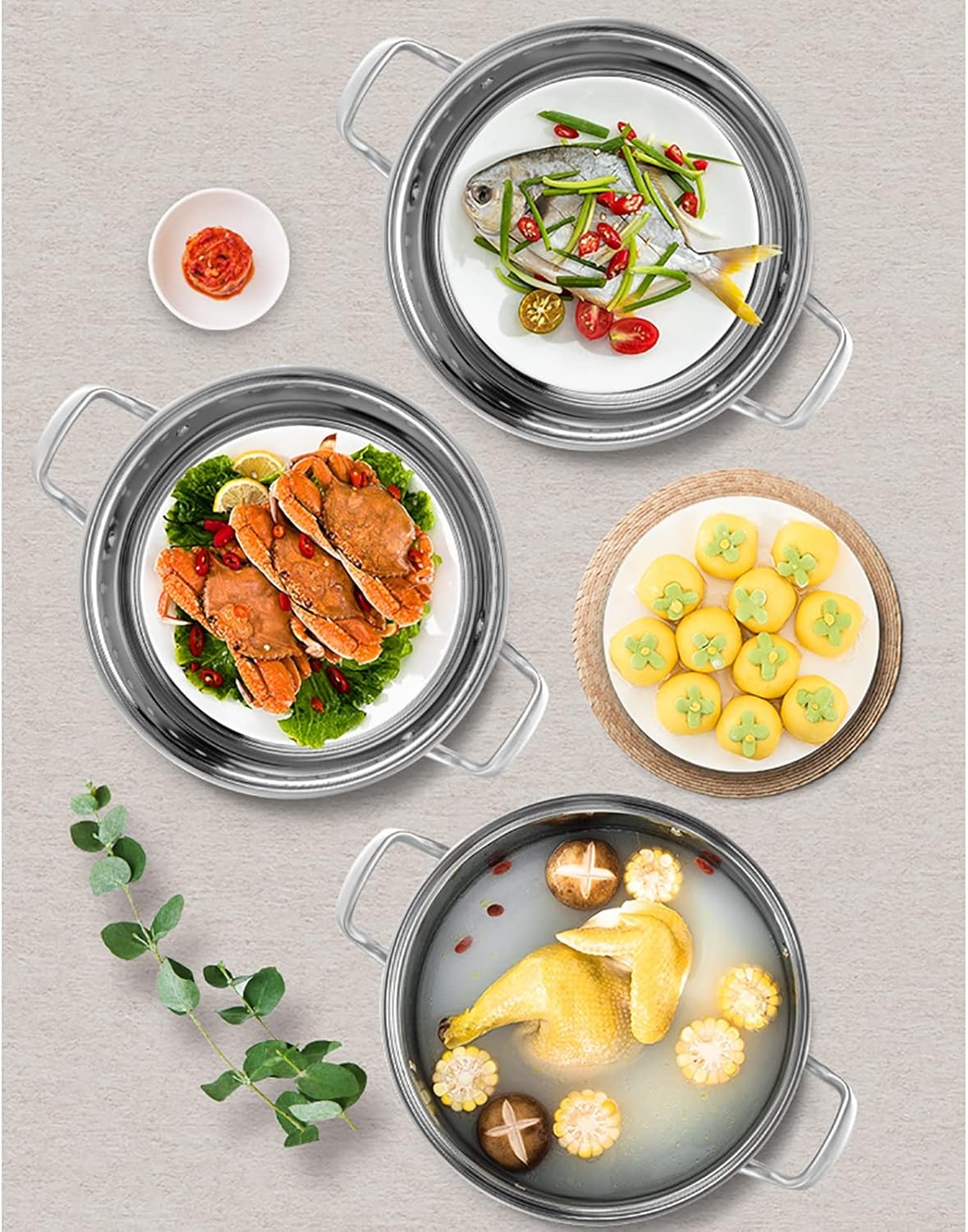 Williams Sonoma スチーマー 蒸し器 鍋 Williams Sonoma スチーマー