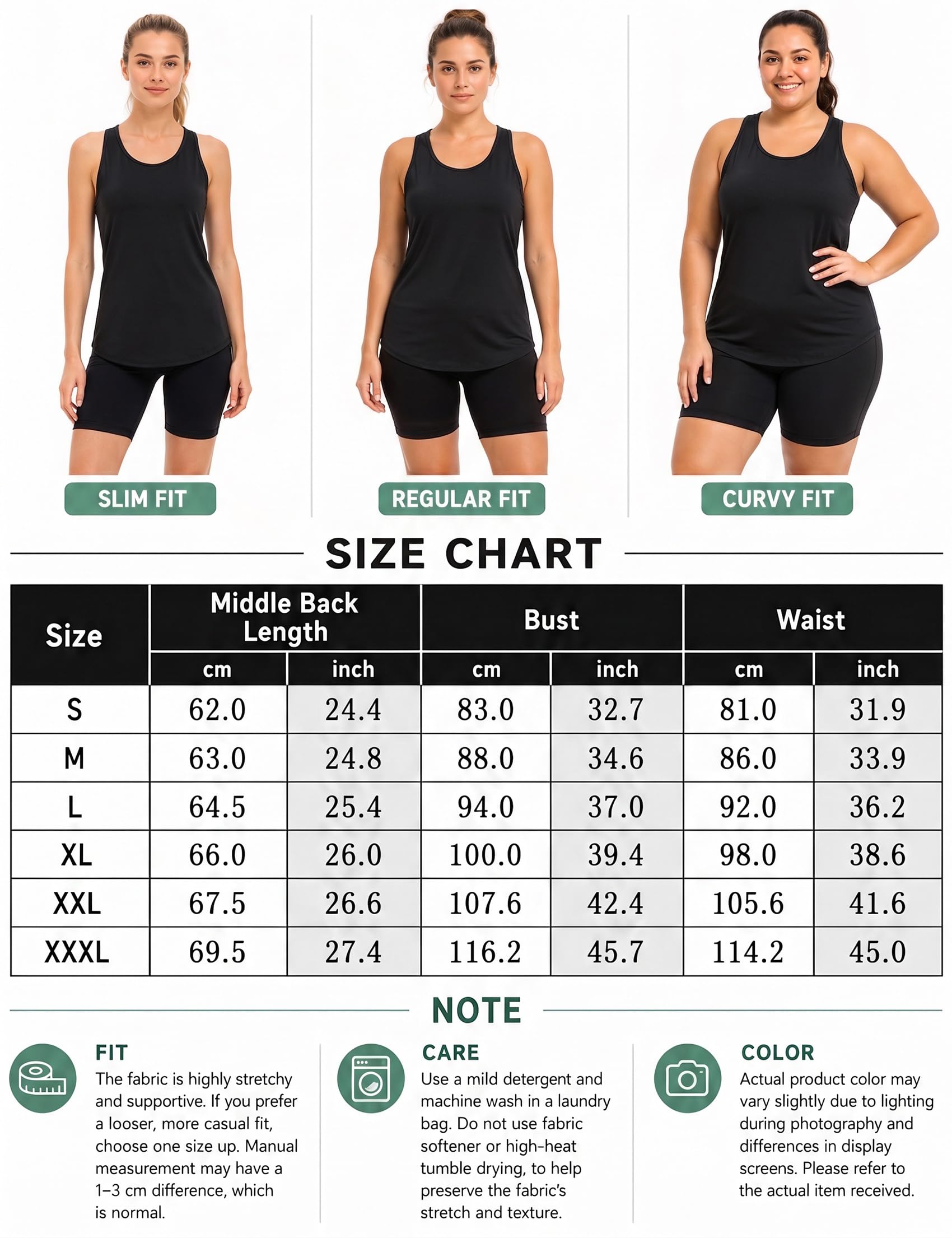 Camiseta Tirantes Mujer Deportiva Cuello Redondo Sin Mangas Ligera y Transpirable Racerback Yoga Tops para Gimnasio Correr S-XXL