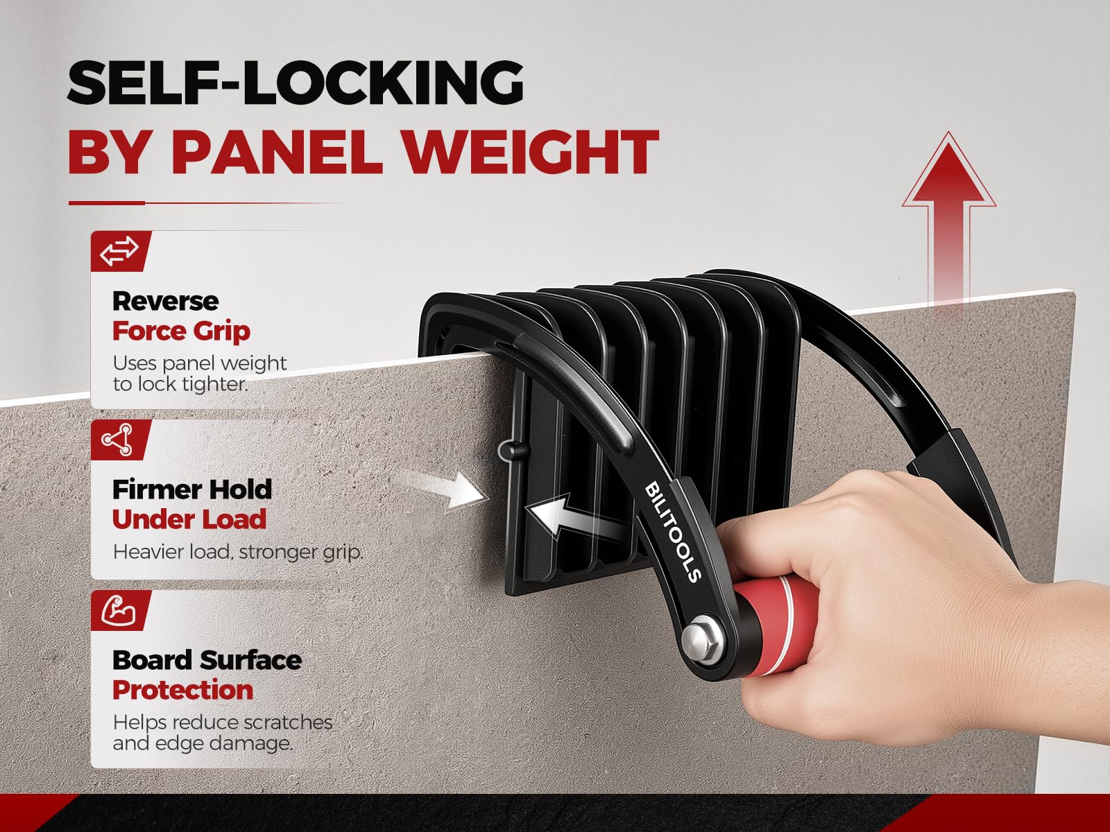 BILITOOLS Panel Carrier - Lift Up to 176 lbs -5