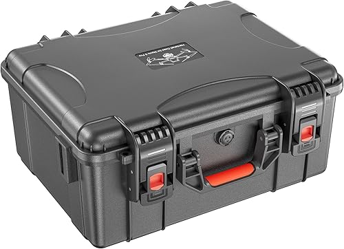 Miniatura 1 de Levigo Caja de almacenamiento segura anti caída a prueba de humedad para drones compatible con DJI Mavic 3 Pro, caja protectora de esponja suave