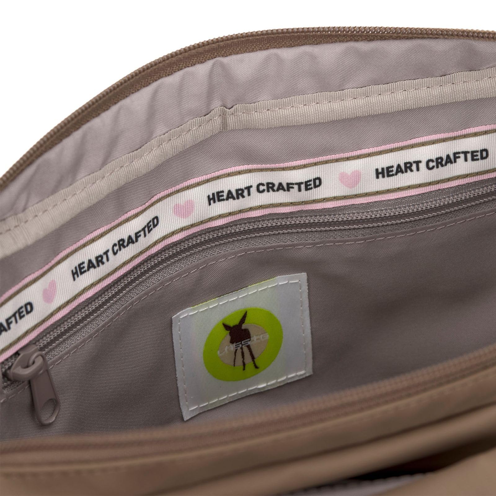 LÄSSIG Wickeltasche Teya Shoulder Bag Hazelnut braun