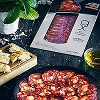 Vista 2 de Chorizo Ibérico de Bellota/Chorizo Ibérico de Bellota Rebanado (2 oz) (1)
