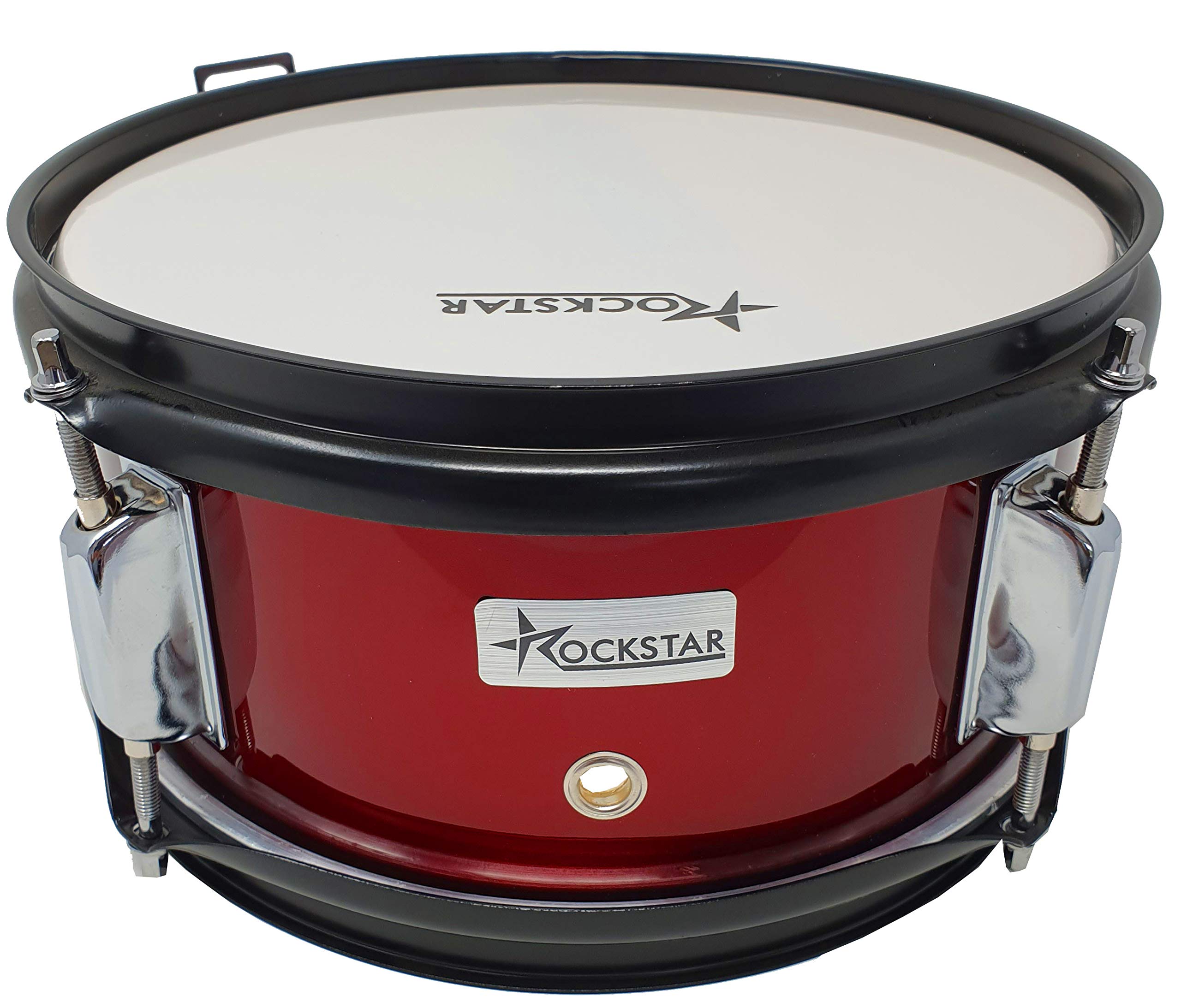 ROCKSTAR - Tambor Caja de Madera Afinable Jinbao L1005WR incluye Correa y Baquetas, Instrumento Musical para Banda Infantil - Rockmusic