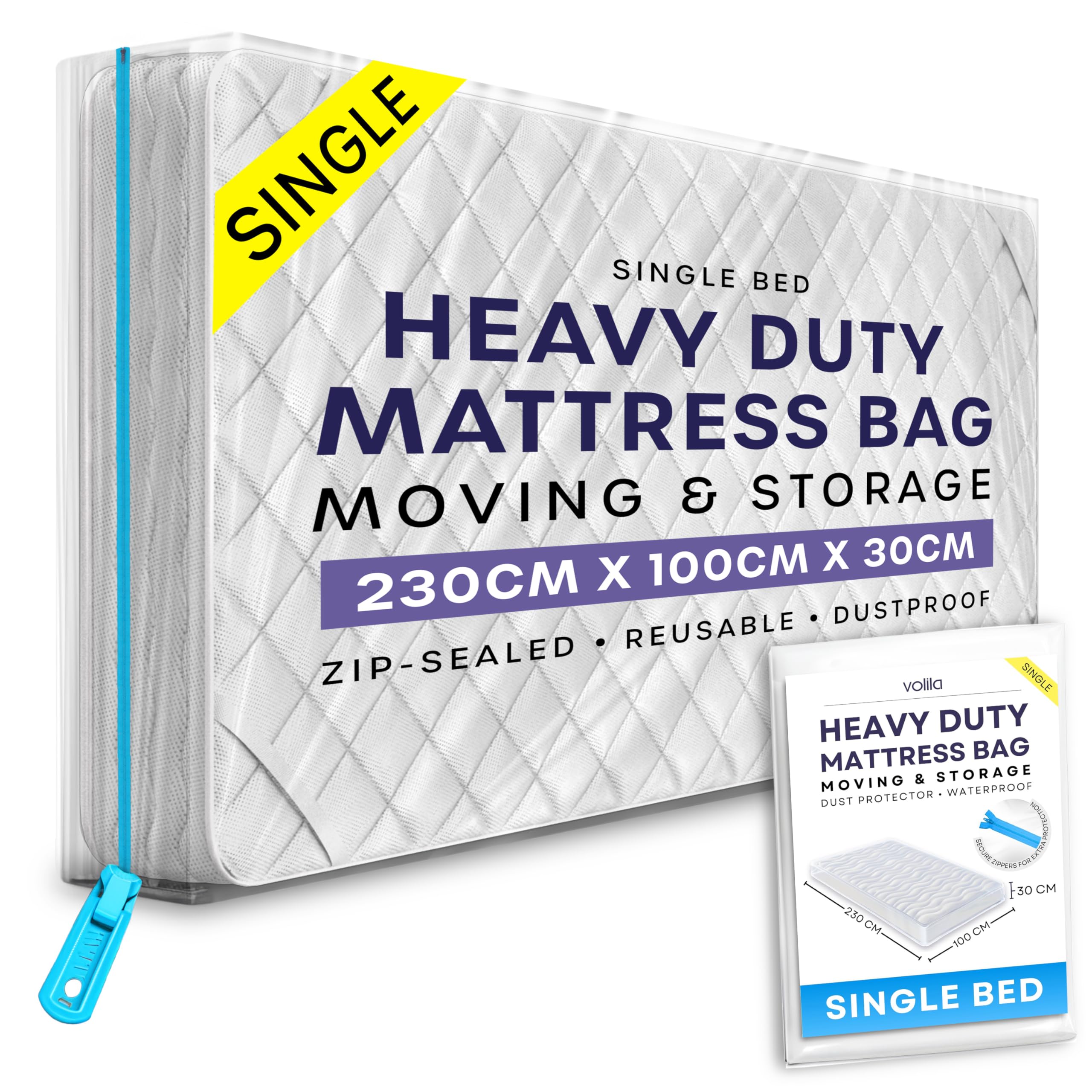 volila Mattress Bag - Small - Clear