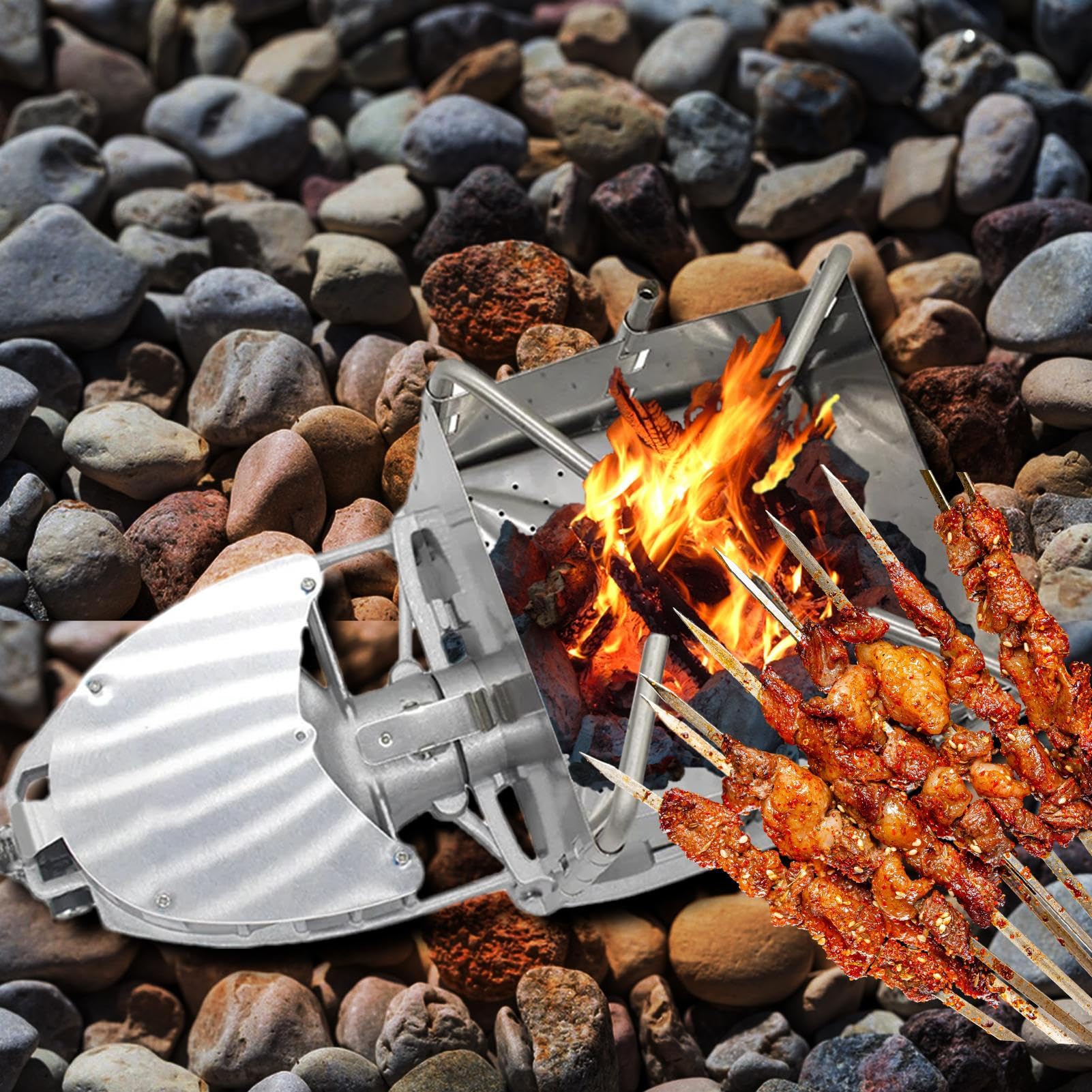 Poêle À Bois Cuisinière Portable Pliable
