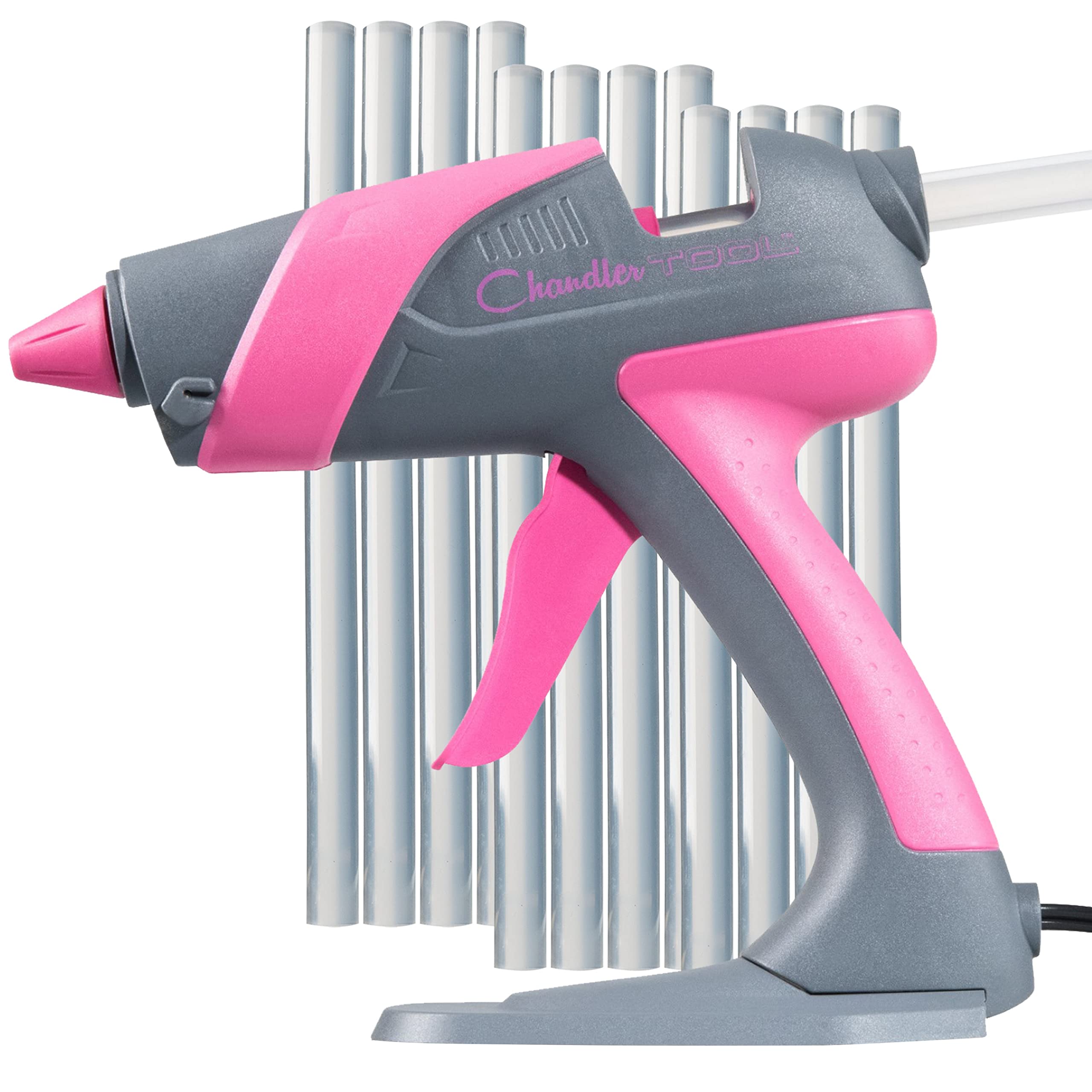 Hot Glue Gun Kit 60W Large Full Size Stand up Heavy Duty Hot Melt