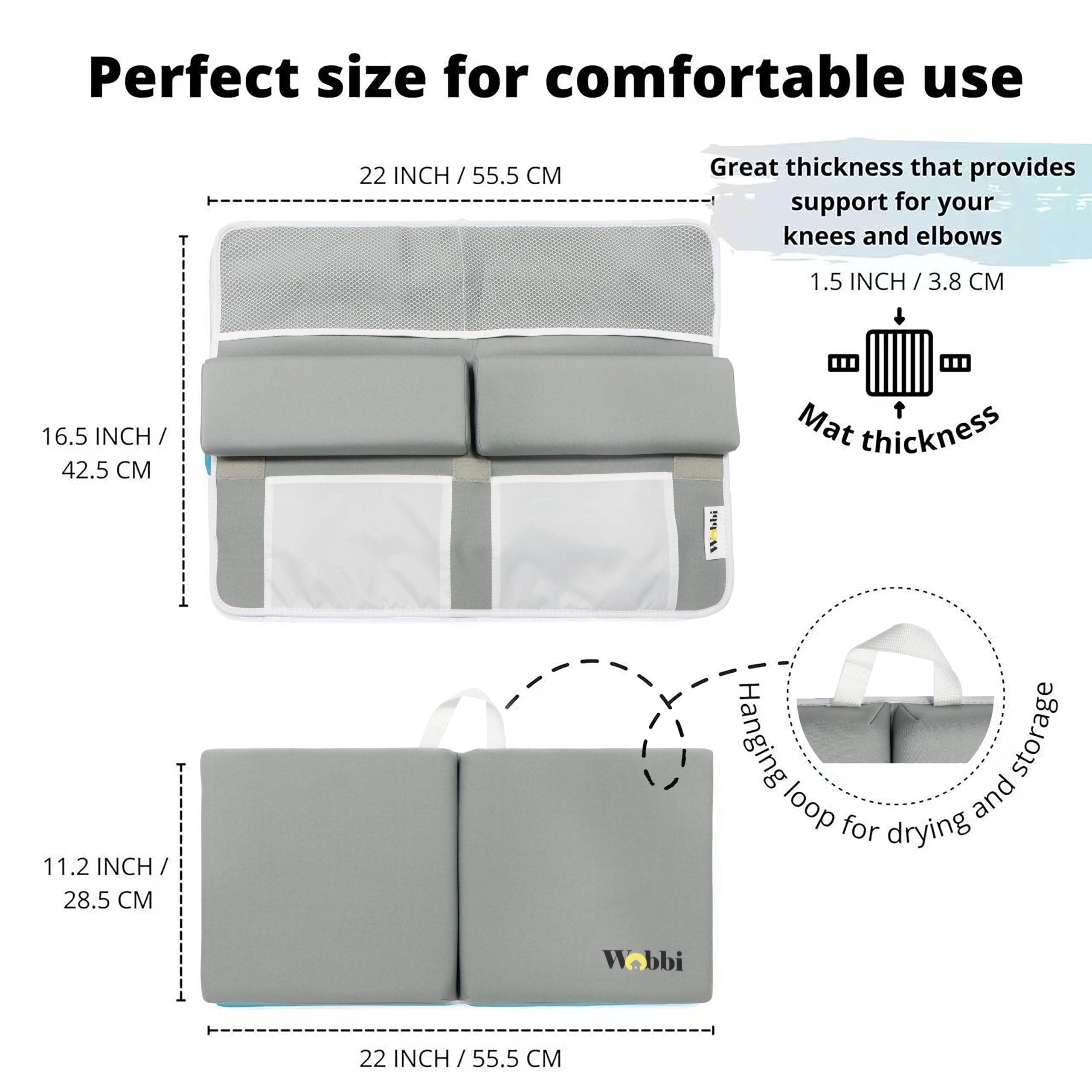 Baby Bath Kneeler and Elbow Rest PAD