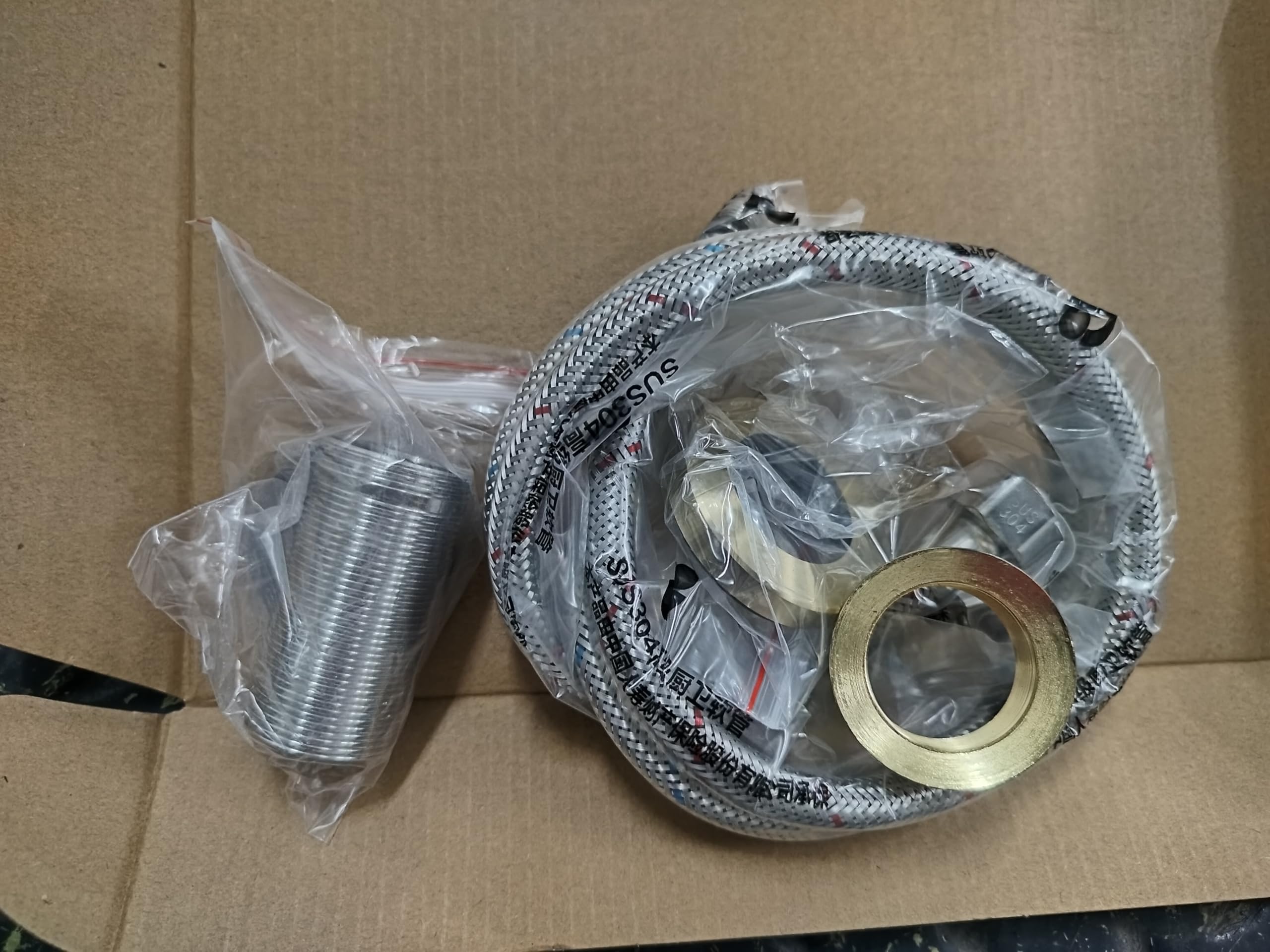 Single Lever Mixer Brushed Golden