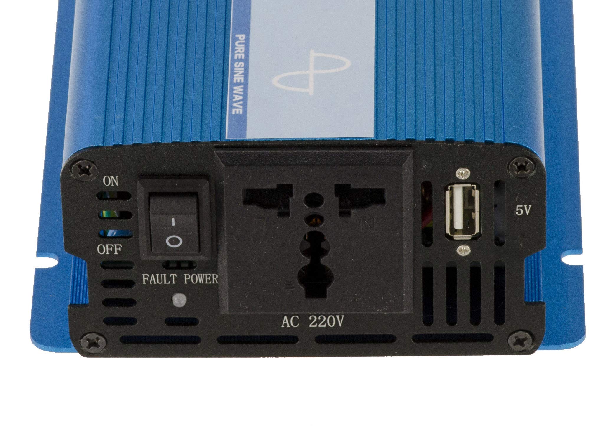 KALEA-INFORMATIQUE Convertidor de tensión de Entrada 12V a 220V con Onda Pur Sinus. Potencia Continua 300 Watts, Potencia Pico 600W