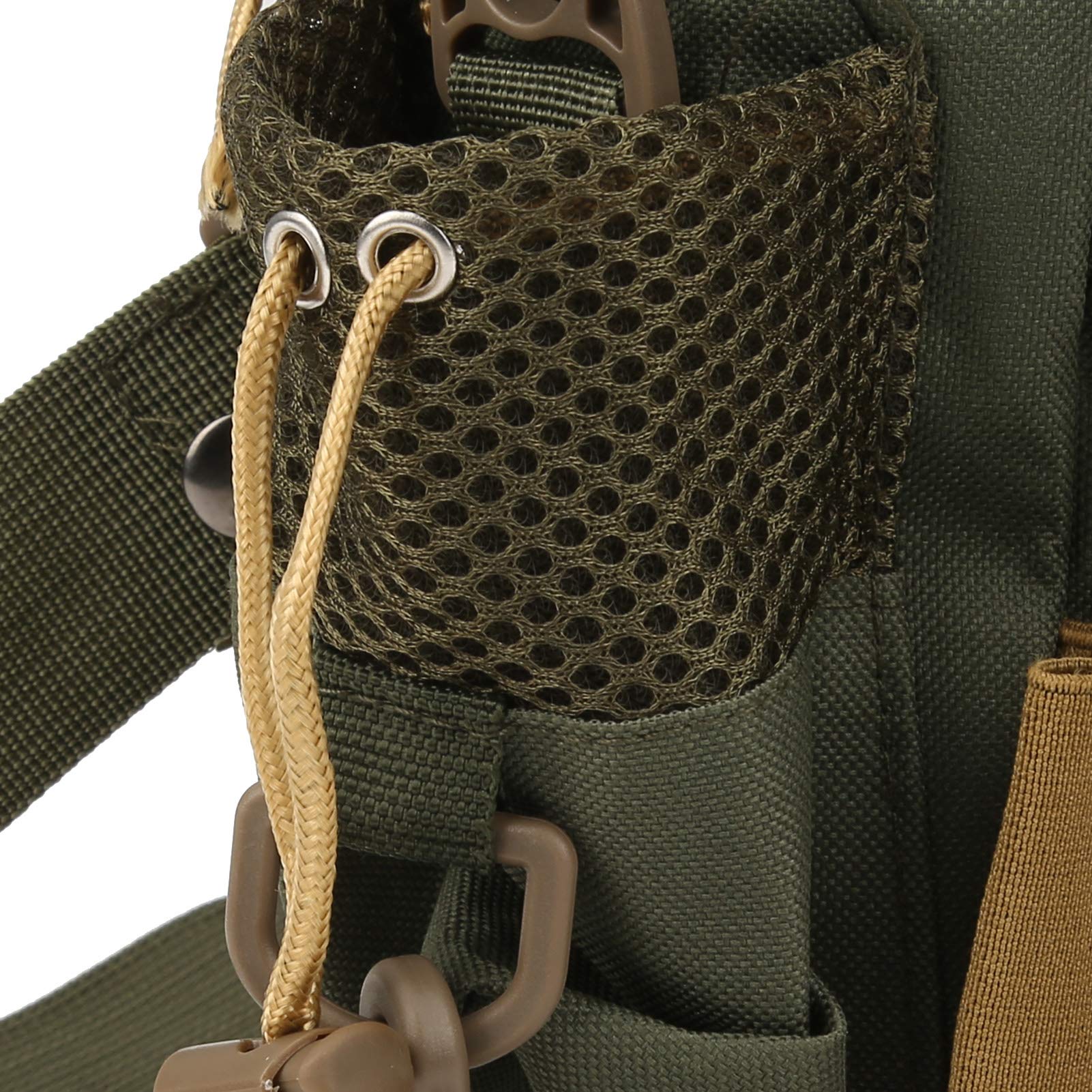 Borsa Da Pesca Militare Verde - Tascabile Con Cintura E Tracolla - Foto 2