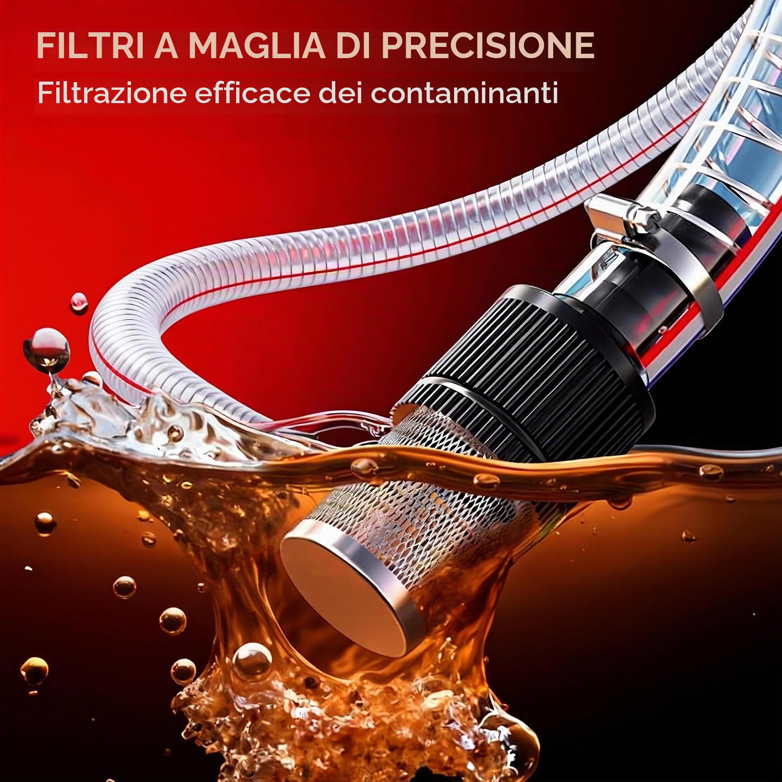 ONEVAN Pompa diesel elettrica 50 l/min, pompa del carburante senza fili e pompa diesel portatile con 2 batterie da 3,0 Ah, per diesel e cherosene (non per acqua/benzina), ideale per trattori, camion