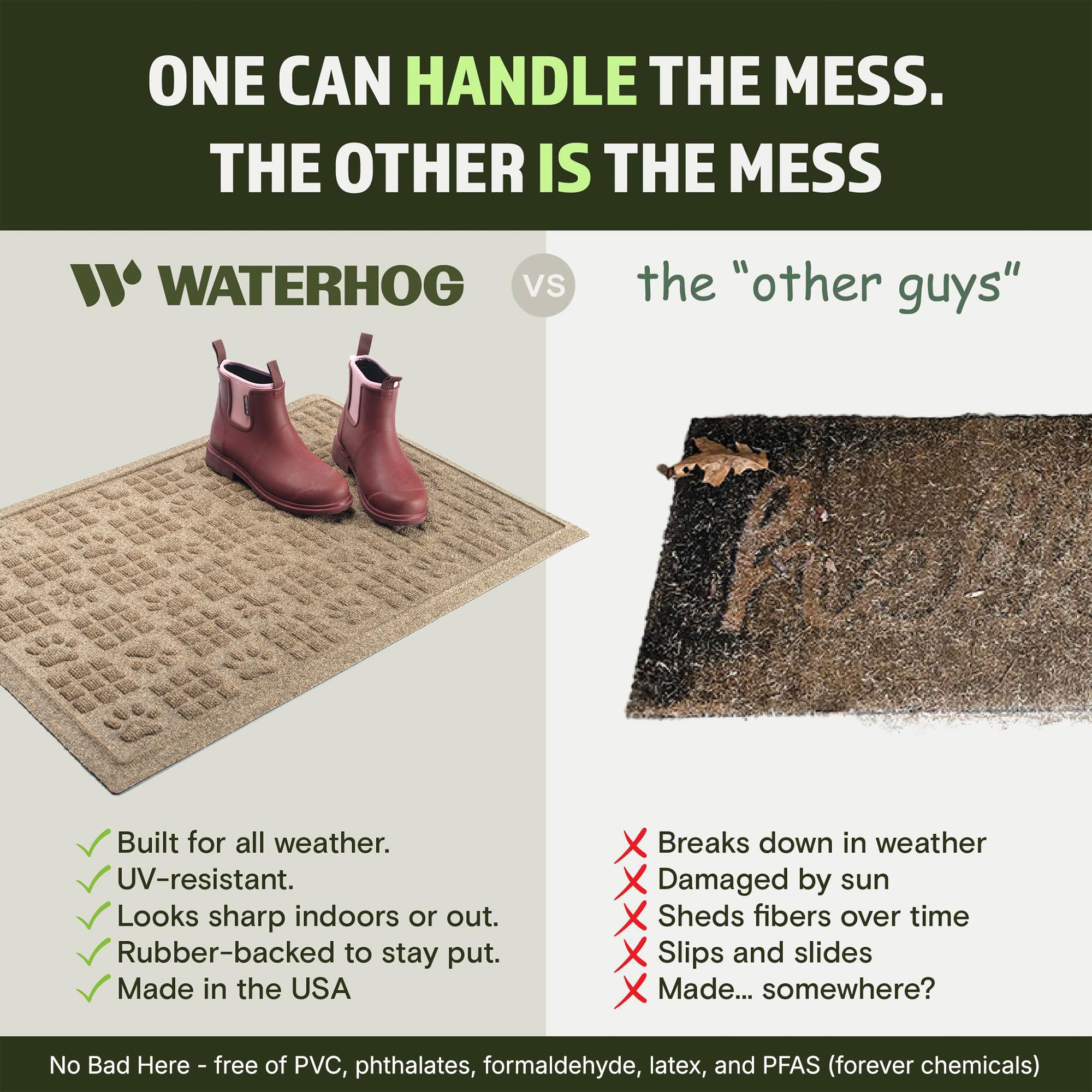 WaterHog Dog Paw Doormat - All-Weather Entry Mat -5 WaterHog Dog Paw Doormat - All-Weather Entry Mat -5