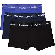 Calvin Klein Uomo Pantaloncini Boxer Vita Bassa Confezione da 3 Intimo, Multicolore (Black, Blueshadow, Cobaltwater DTM WB), M