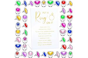 Holographic Diamond Rings for Bridal Showers