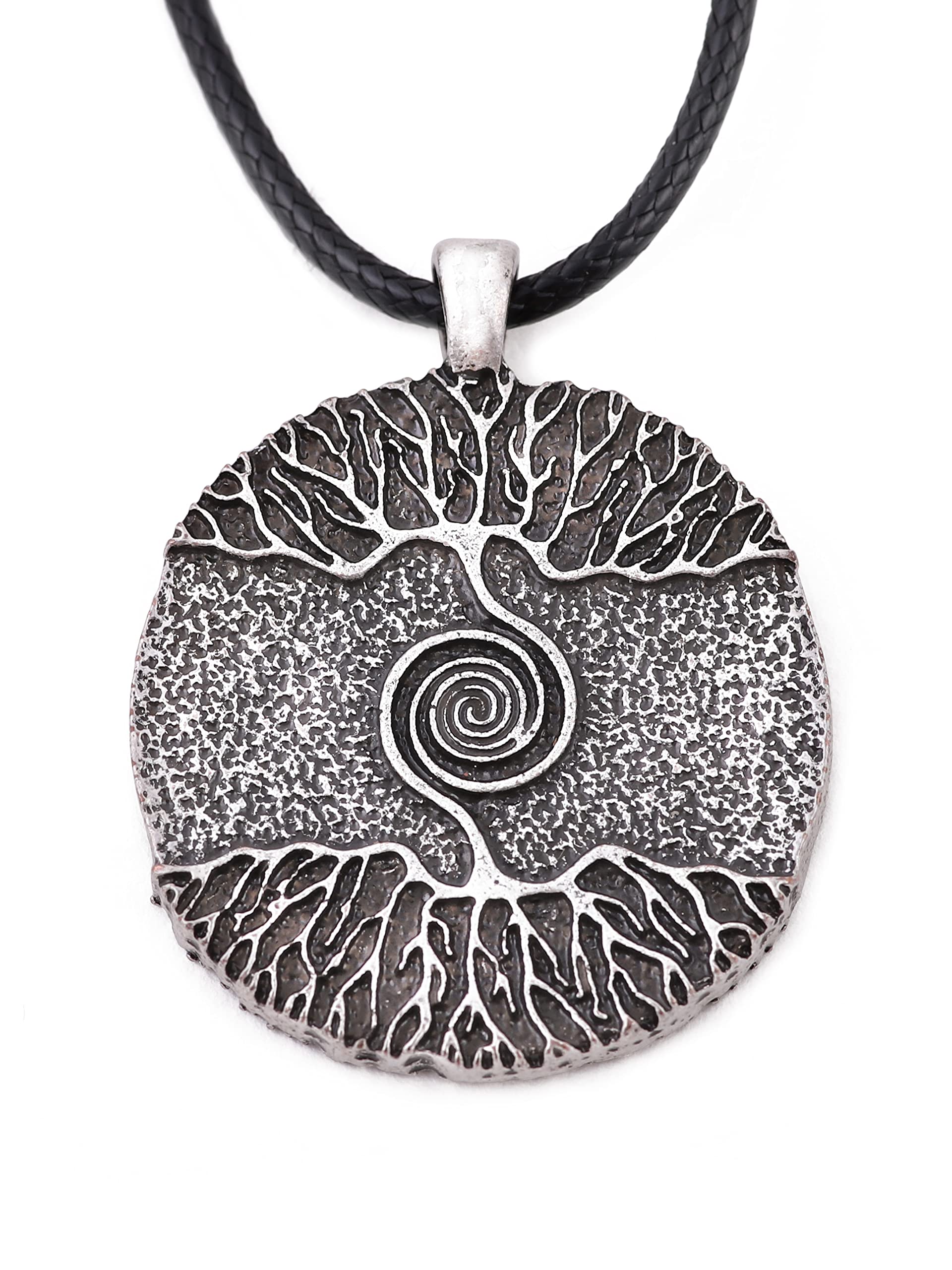 Viking Celtic Wiccan Tree of Life Pendant Necklace, Tree of Life Jewelry Gifts for Men and Women