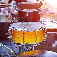 Vista 6 de Pangda 1 par de cepillos de tambor cepillos de alambre retráctiles tambores palillos de tambor cepillo con cómodas asas de goma