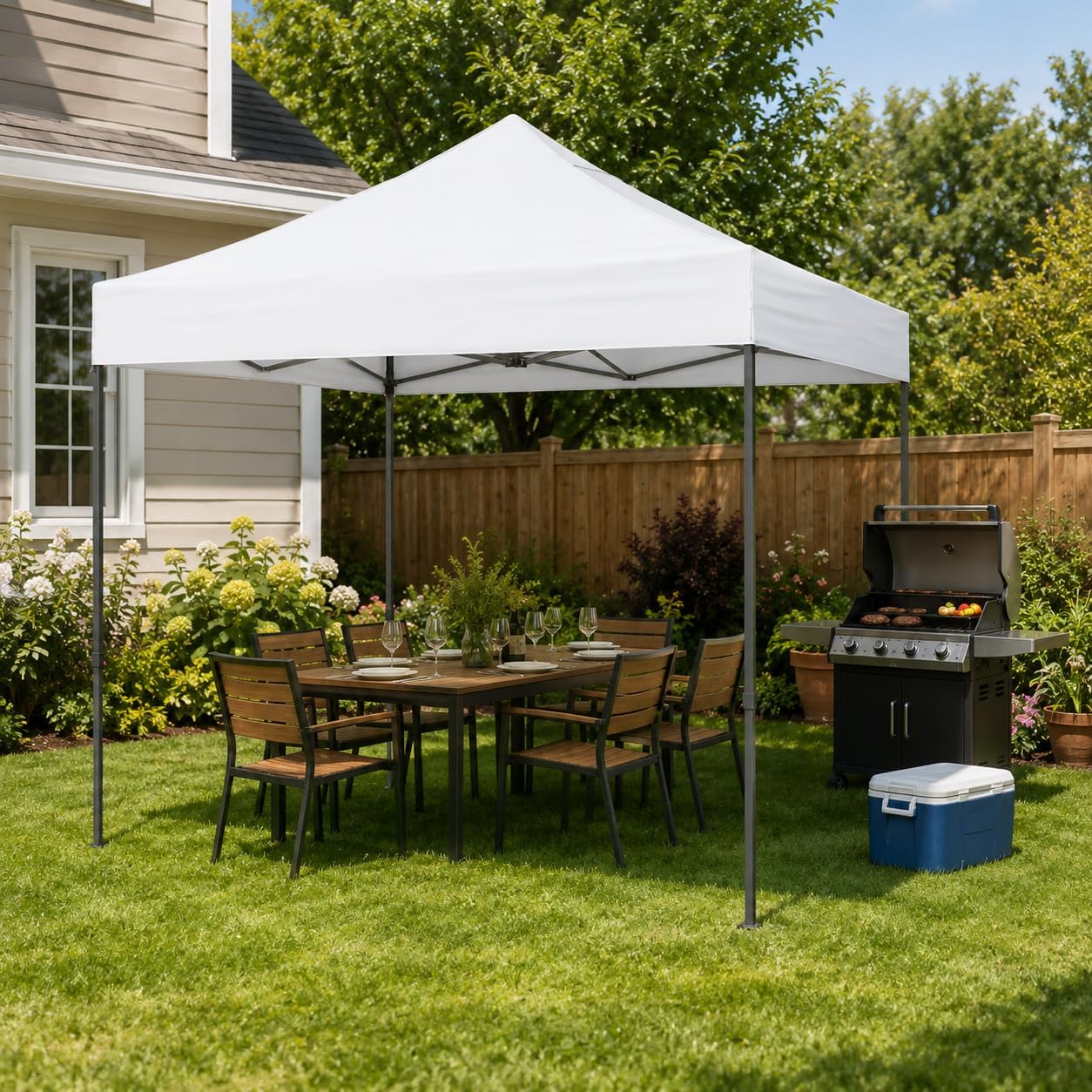 Aoxun 3×3 FT Soft Top Gazebo with Steel Frame Review