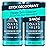 Oars + Alps Deodorant for Men & Women, Aluminum Free Deodorant for Men, Dermatologist Tested, Clean Ingredients, Non Toxic, Vegan, Long Lasting, Deep Sea Glacier, 2pk, 2.6oz