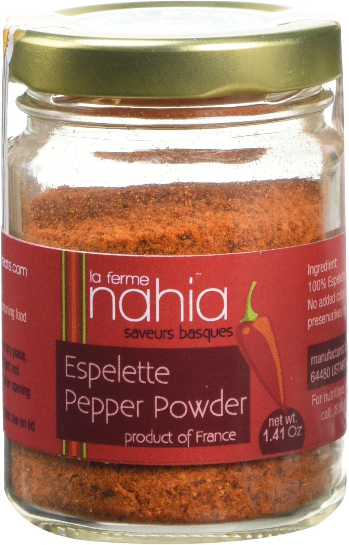 Espelette Chilli Pepper - DPO 40g