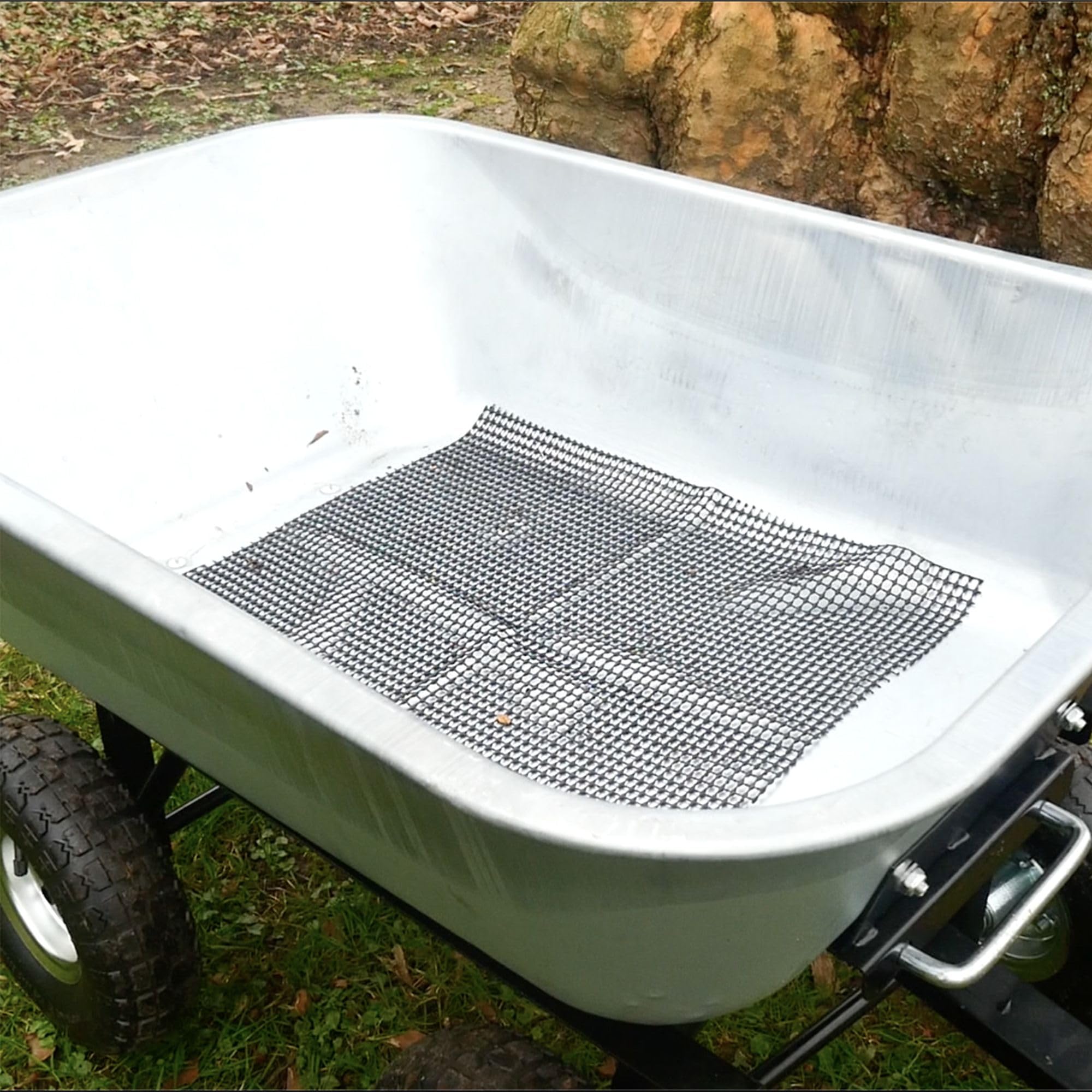 Fishtec Réservoir d'eau Pliable 80 L Antidérapant 100x70 cm Jardin Camping Abreuvement Animaux