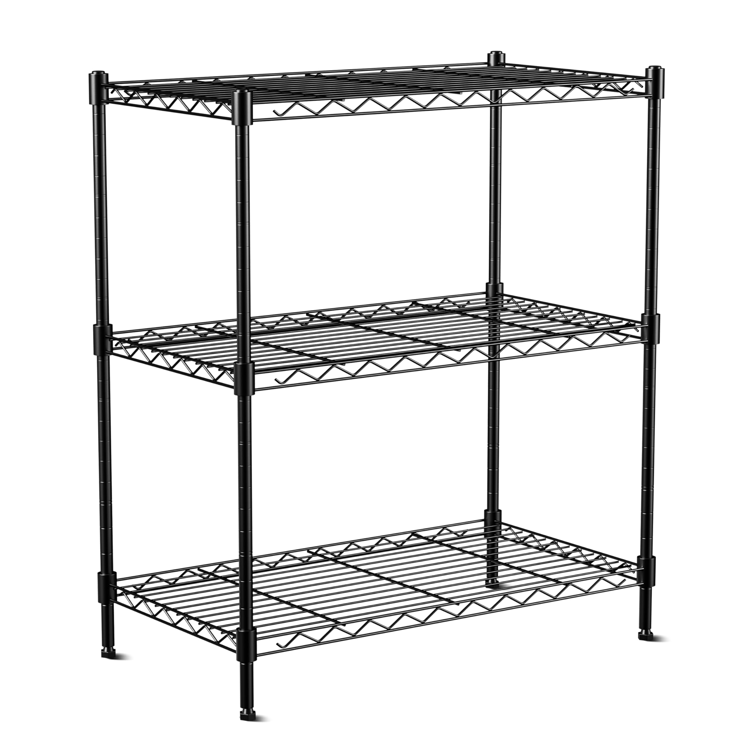 VANZBON 3-Tier Wire Shelf Rack