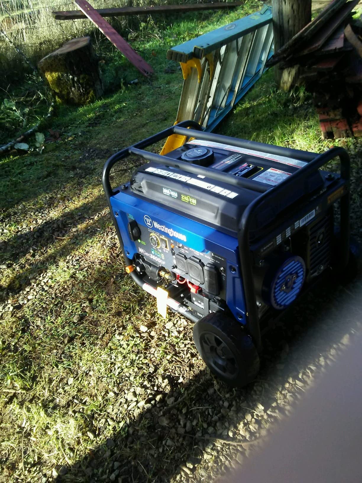 52/mo Finance Westinghouse 4650 Watt Dual Fuel Portable Generator