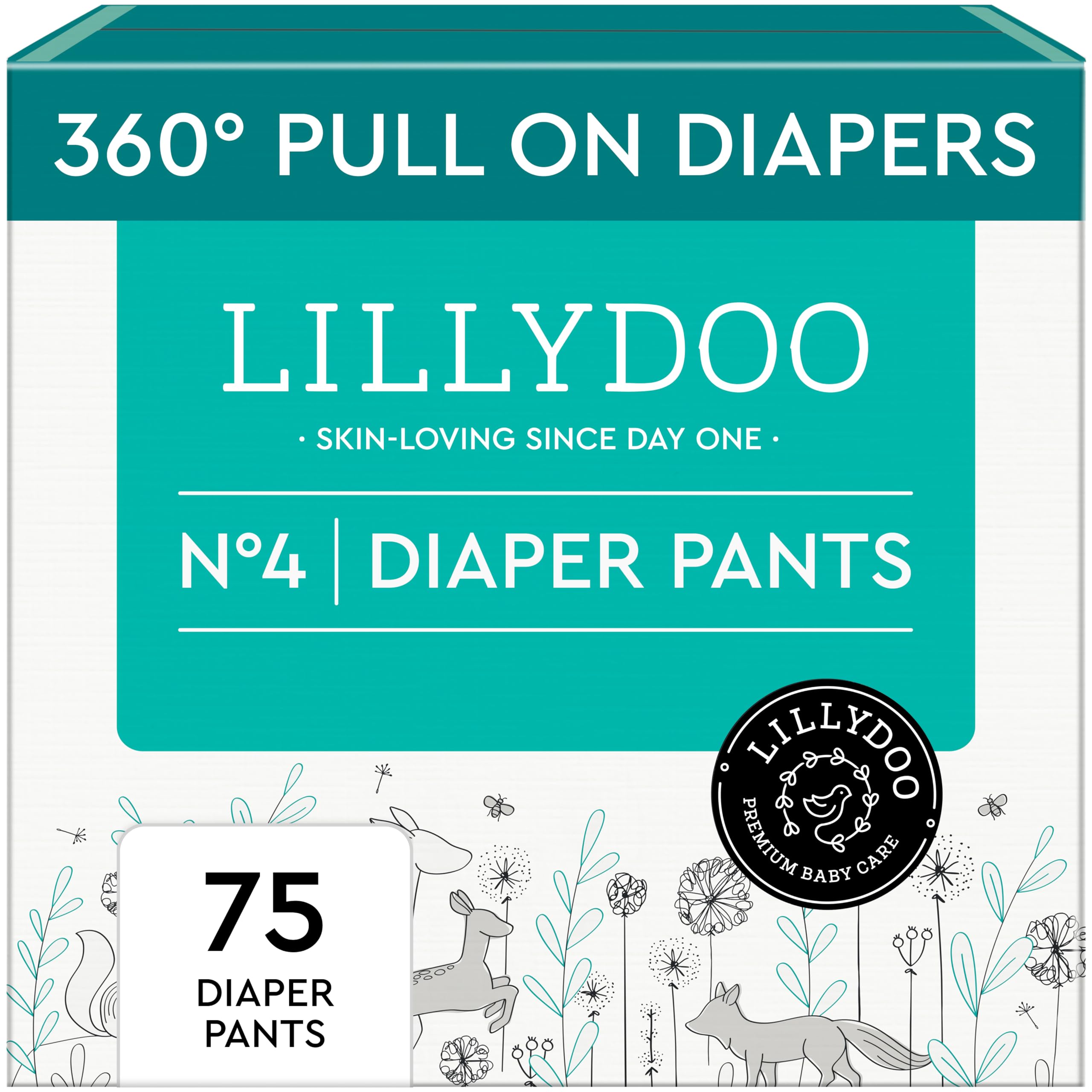 LILLYDOO Diaper Pants Size 4