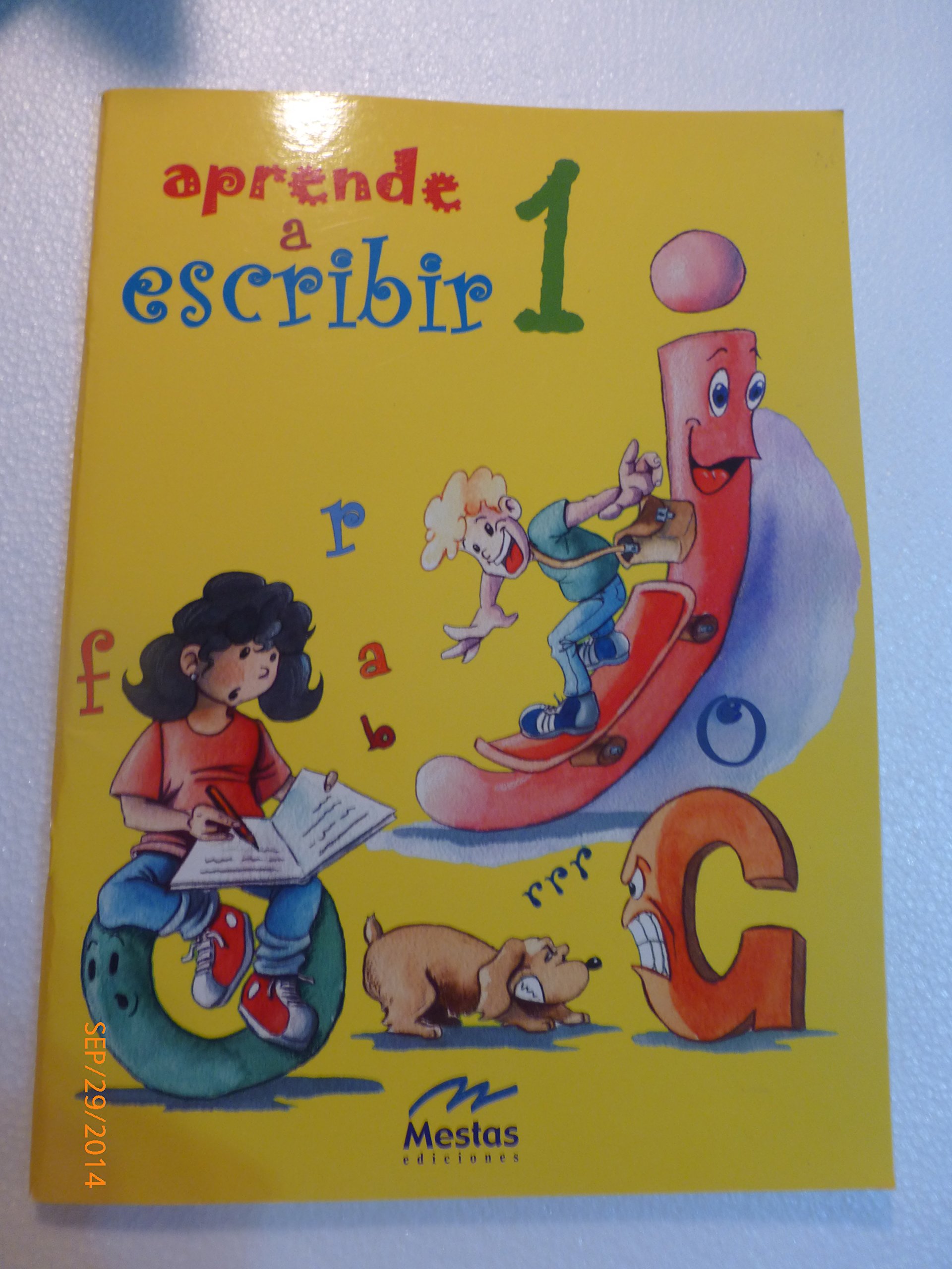 Aprende a Escribir 1: 2 (Preescolar)