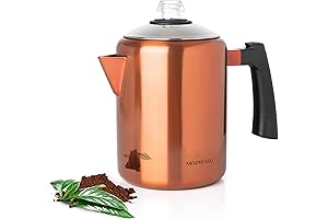 Camping Coffee Percolator for Outdoor Adventures with Rich Flavor