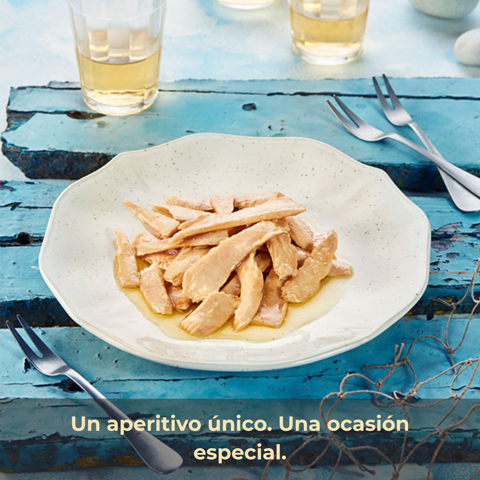 LOS PEPERETES Ventresca de thon 120 g | Conserve gourmet | À l’huile d’olive vierge extra