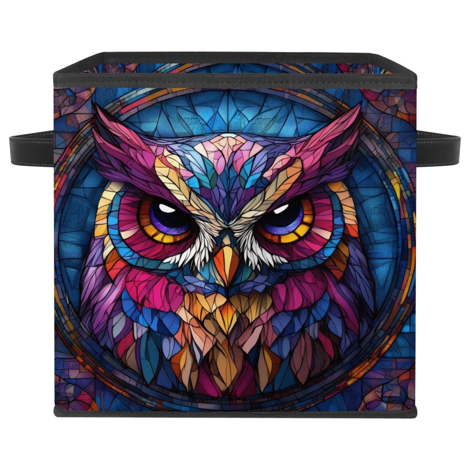 Paniers de rangement pliables hibou pour éliminer le désordre des placards