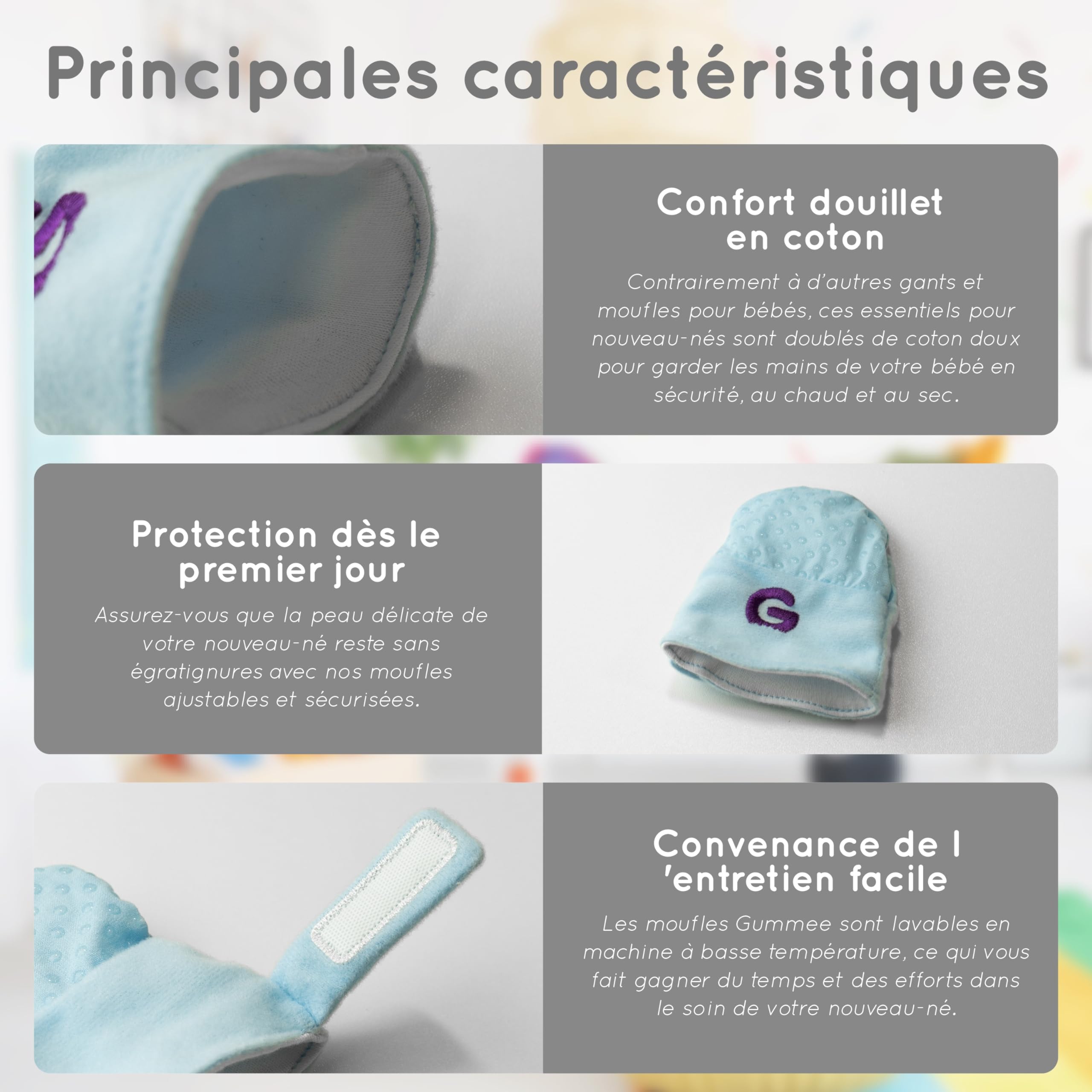 ScratchSleeves | Moufles Anti-grattage Qui Restent En Place Pour A 1047725 - 12