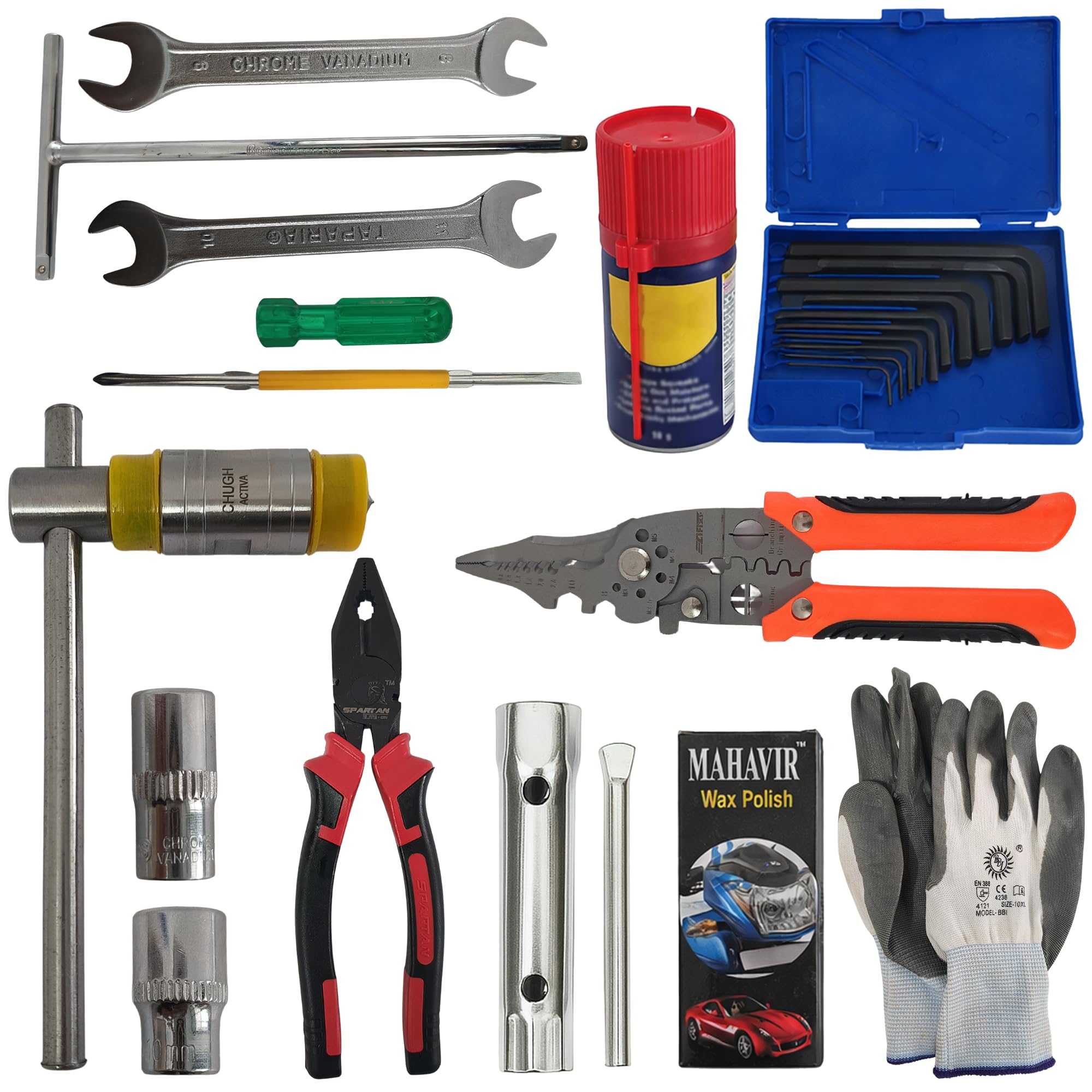 Tools for Sure Bike & Scooter Repair Kit for Honda Activa