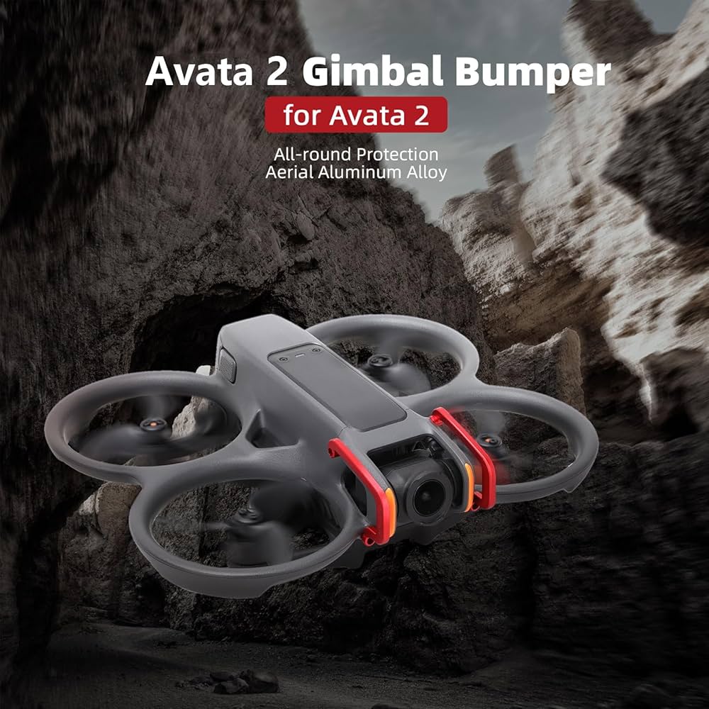 Pare-chocs Caméra Pour DJI Avata 2 | Protection PTZ Anti-Choc En Alliage Aluminium