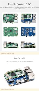 Raspberry Pi Zero 2W to 3B Adapter, Use Zero 2W to Replace Raspberry Pi 3 Model B/B+