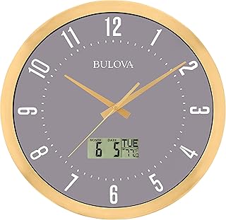 Bulova C4830 Lobby Wall Clock, 14