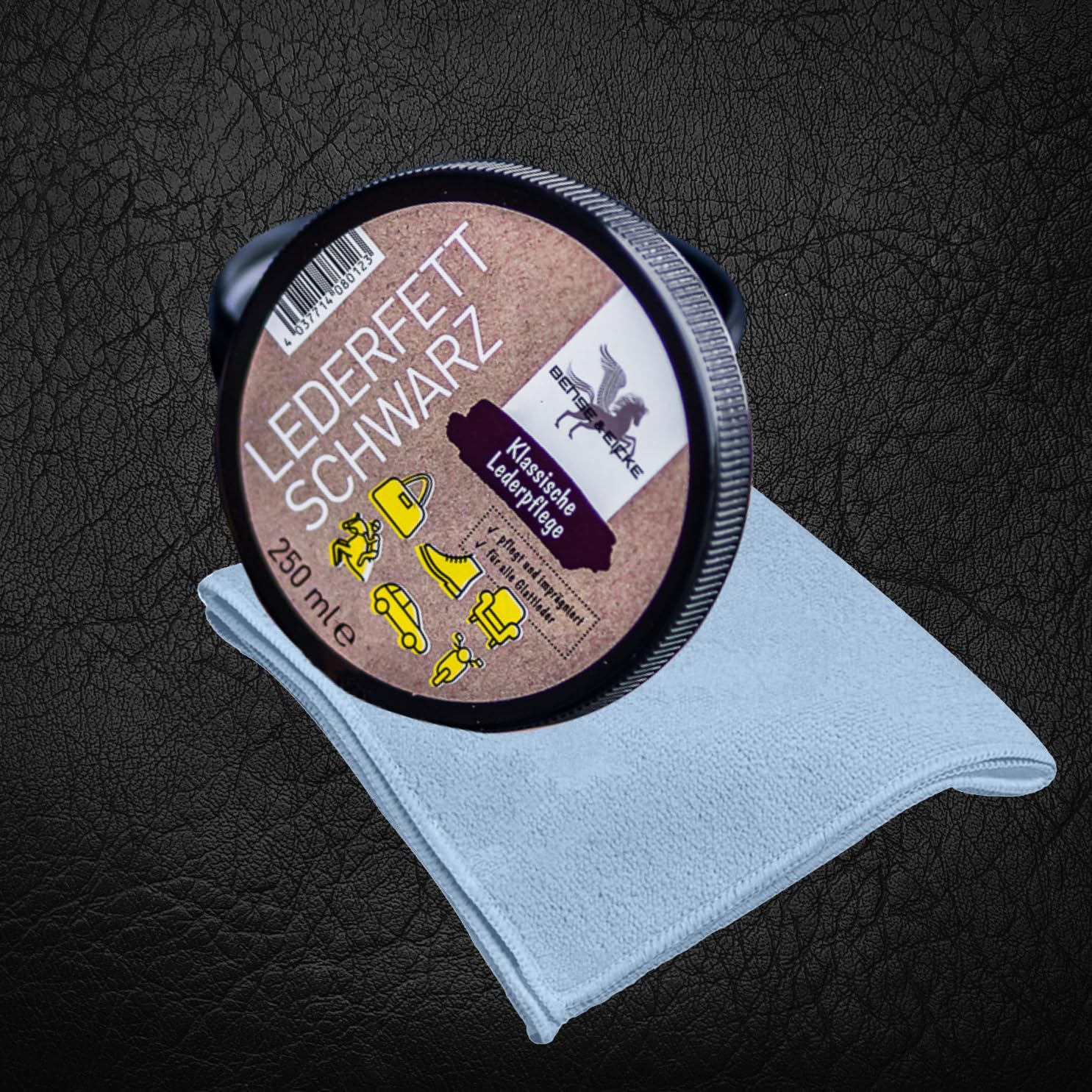 Esnado - Bense & Eicke Olio Per Pelle 1 Litro 1 Panno In - Foto 9