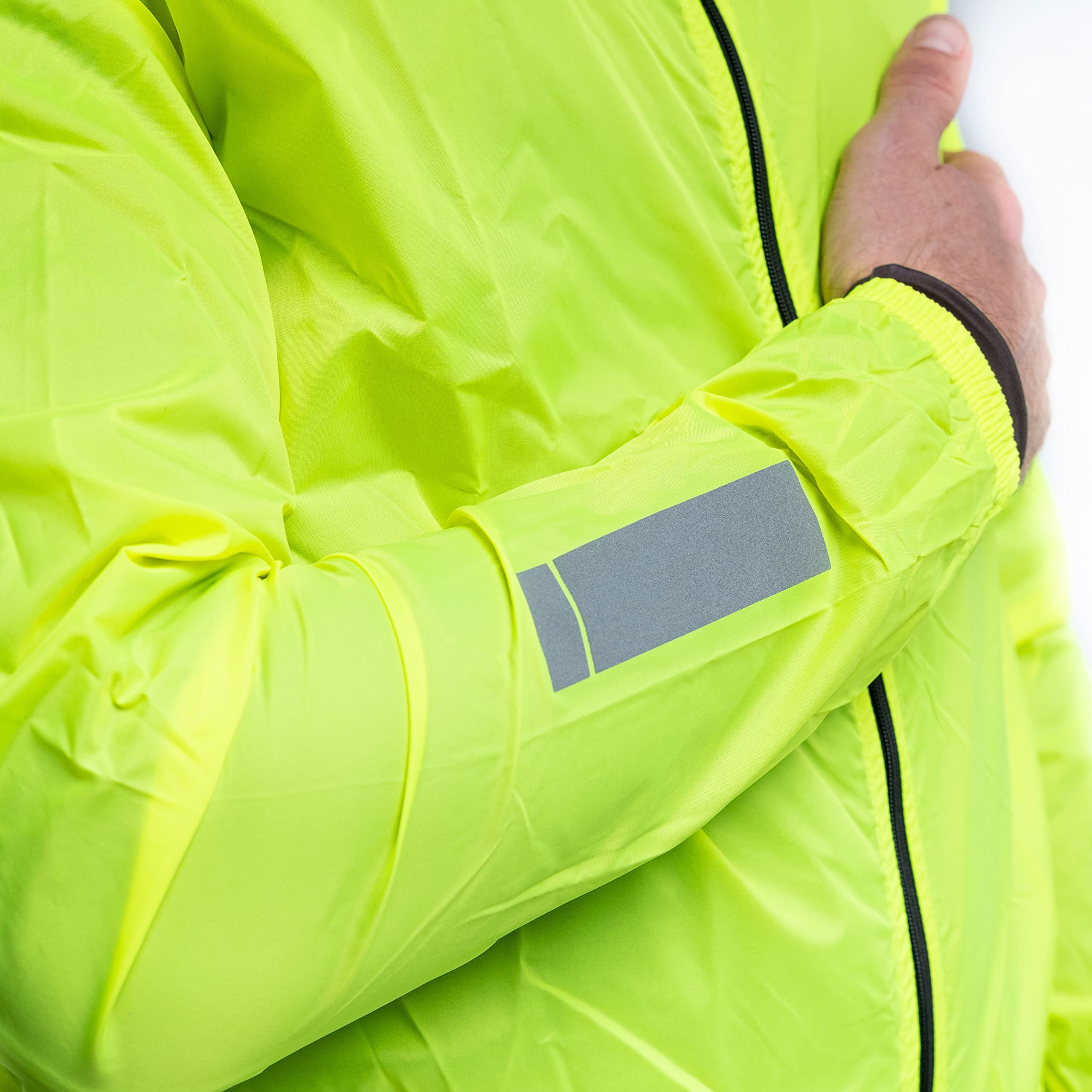 BBB Baseshield – Pluie de Cyclisme pour Homme, Jaune néon