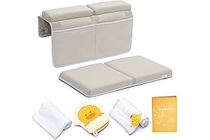 Thick Bath Kneeler and Elbow Rest Pad for Bathing Baby