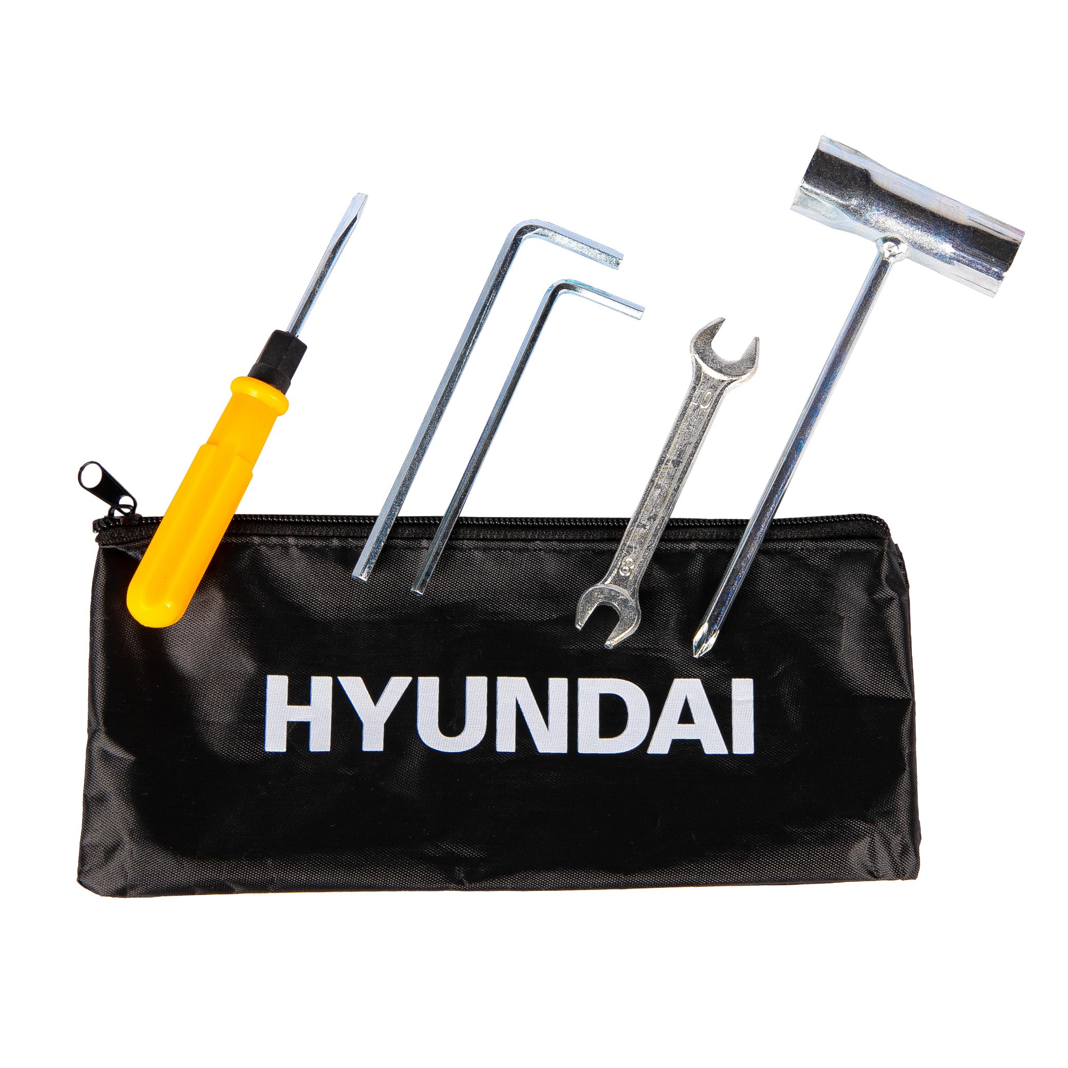 HYUNDAI Benzin Wasserpumpe GWP25052 – 1.84 PS, 2-Takt Motorpumpe, 8.000 l/h Förderleistung, 25 m Förderhöhe, mobile Gartenpumpe, Teichpumpe für Entwässerung & Bewässerung