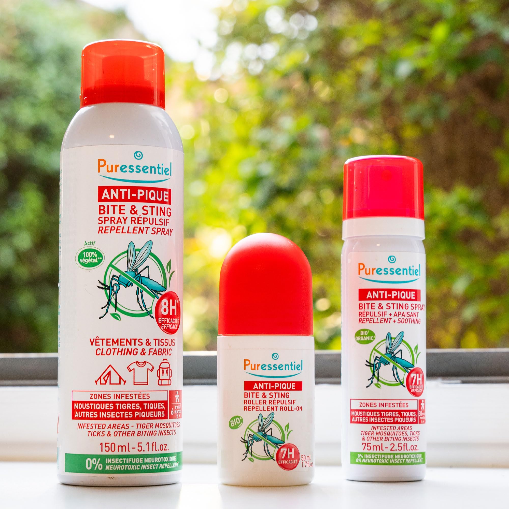 Puressentiel - Anti Pique - Roller Répulsif Bébé - Anti-Moustiques- Protection efficace contre les moustiques - Actif 100 pourcent d'origine végétale - Dès 6 mois - 30 ml
