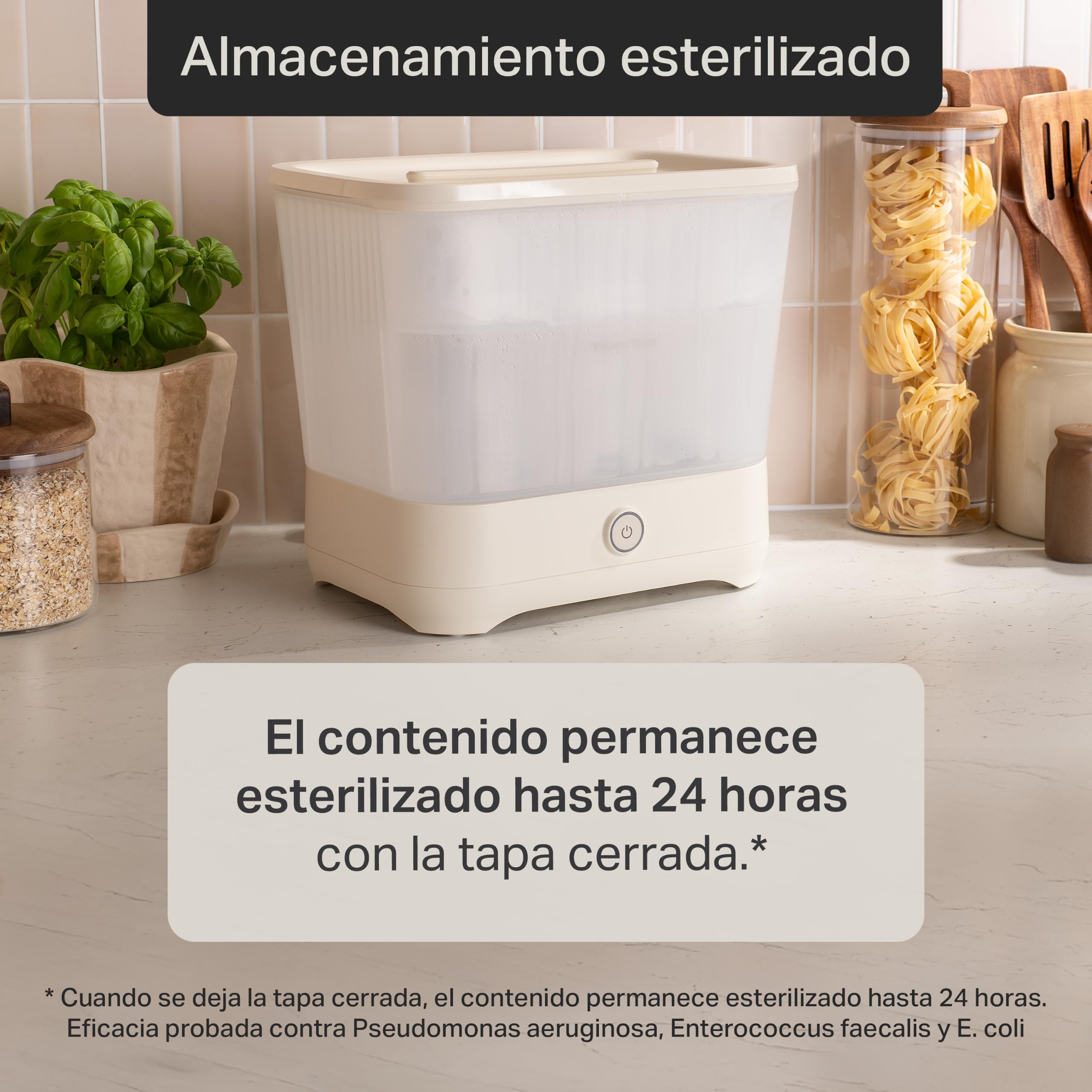 Tommee Tippee Esterilizador Eléctrico de Vapor para Biberones y Accesorios, Blanco
