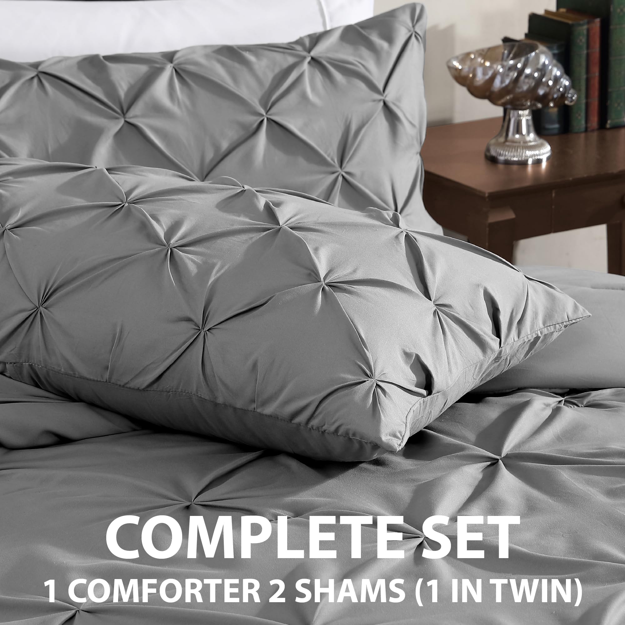 Cathay Home Oasis Trapunta Letto Matrimoniale/Queen - Corallo - Morbida Microfibra
