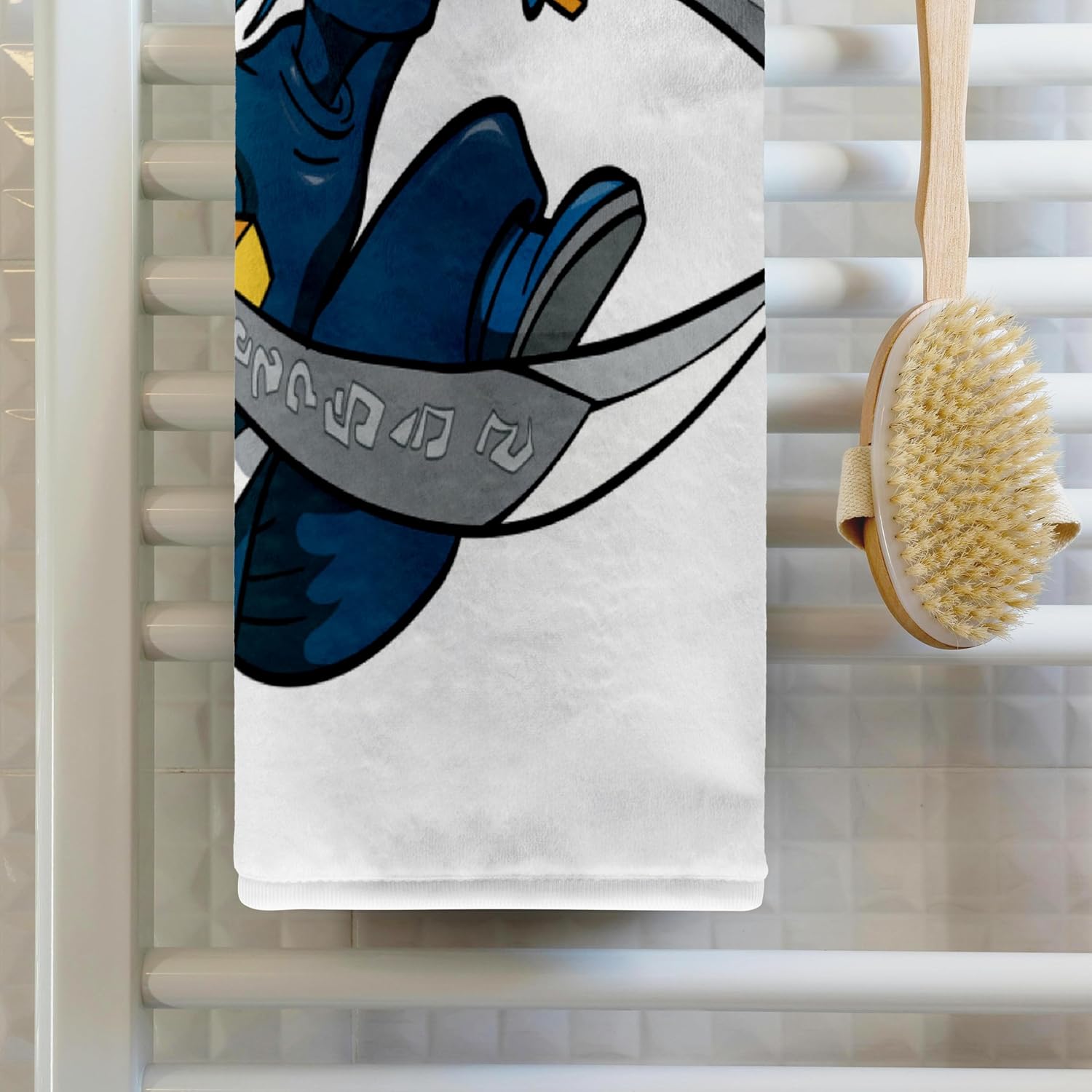 3dRose Ninja Warrior Monster Character 22x30 Bath Hand Pool Towel