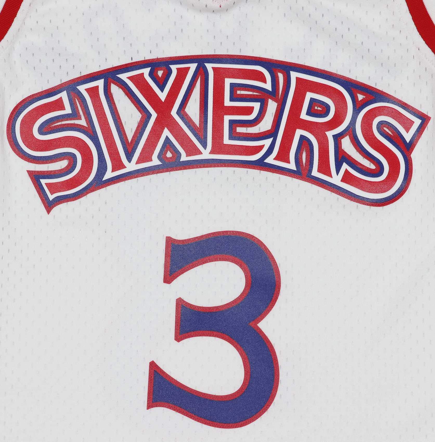 Mitchell & Ness Philadelphia 76ers Mitchell & Neww Jersey NBA Swingman Jersey Allen Iverson 3