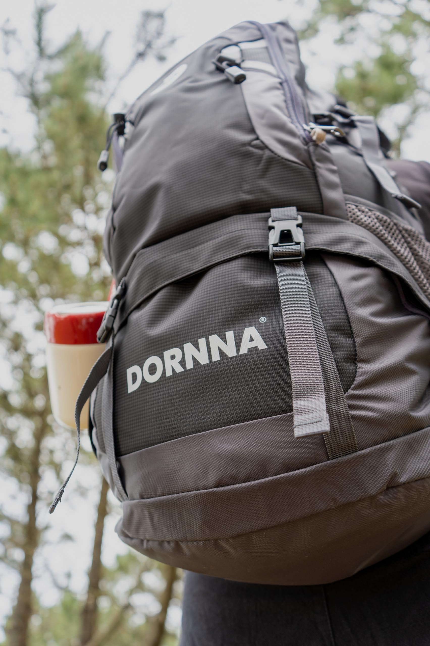 Sac a Dos Randonnee 60L Imperméable, Sac Randonnée, Voyage Léger, Sac de Voyage Cabine Pliable, Sac a Dos Homme Montagne Trekking, Kit Survie Guerre.