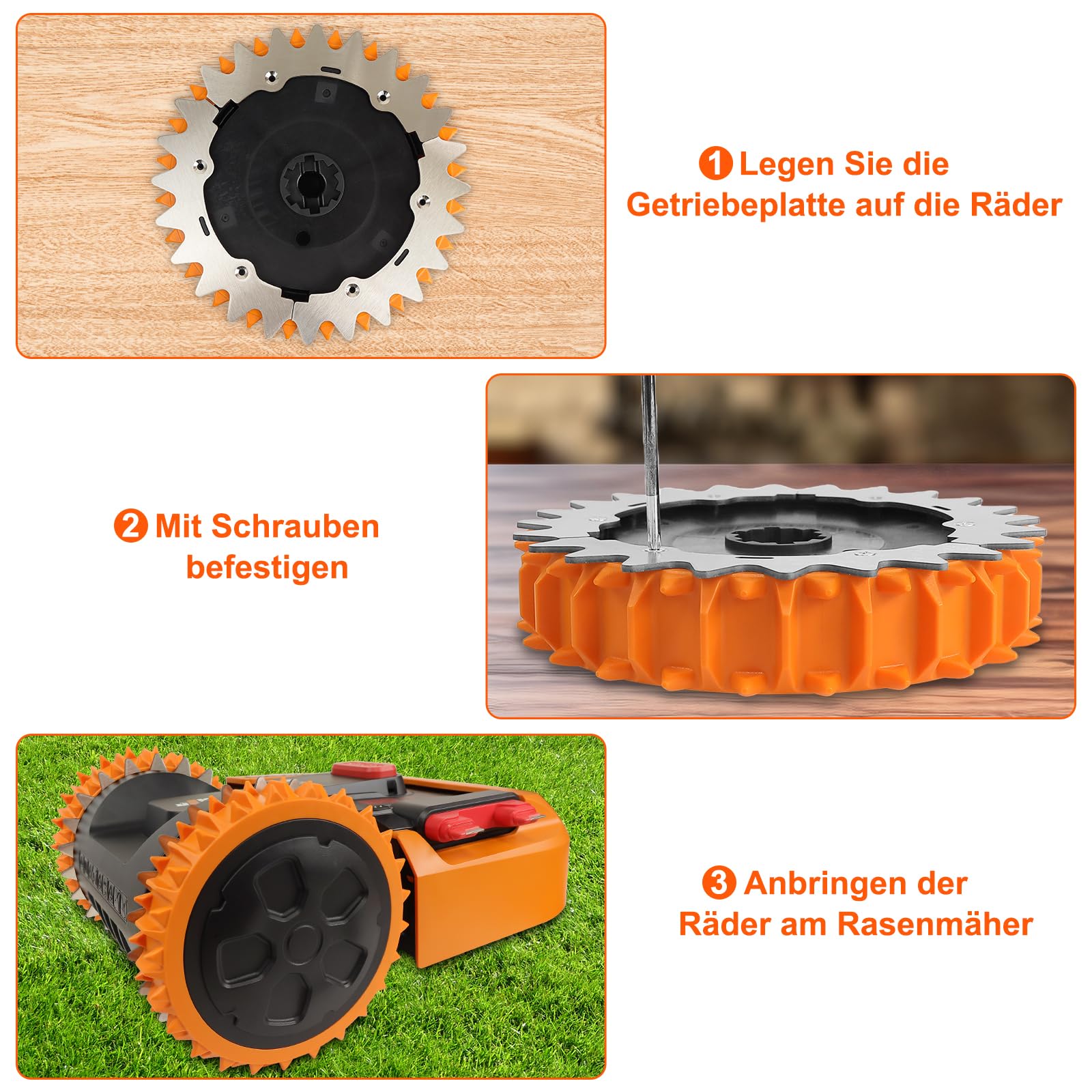 Reely 1:10 monstertruck complete wielen offroad v block 6-dubbelspaaks